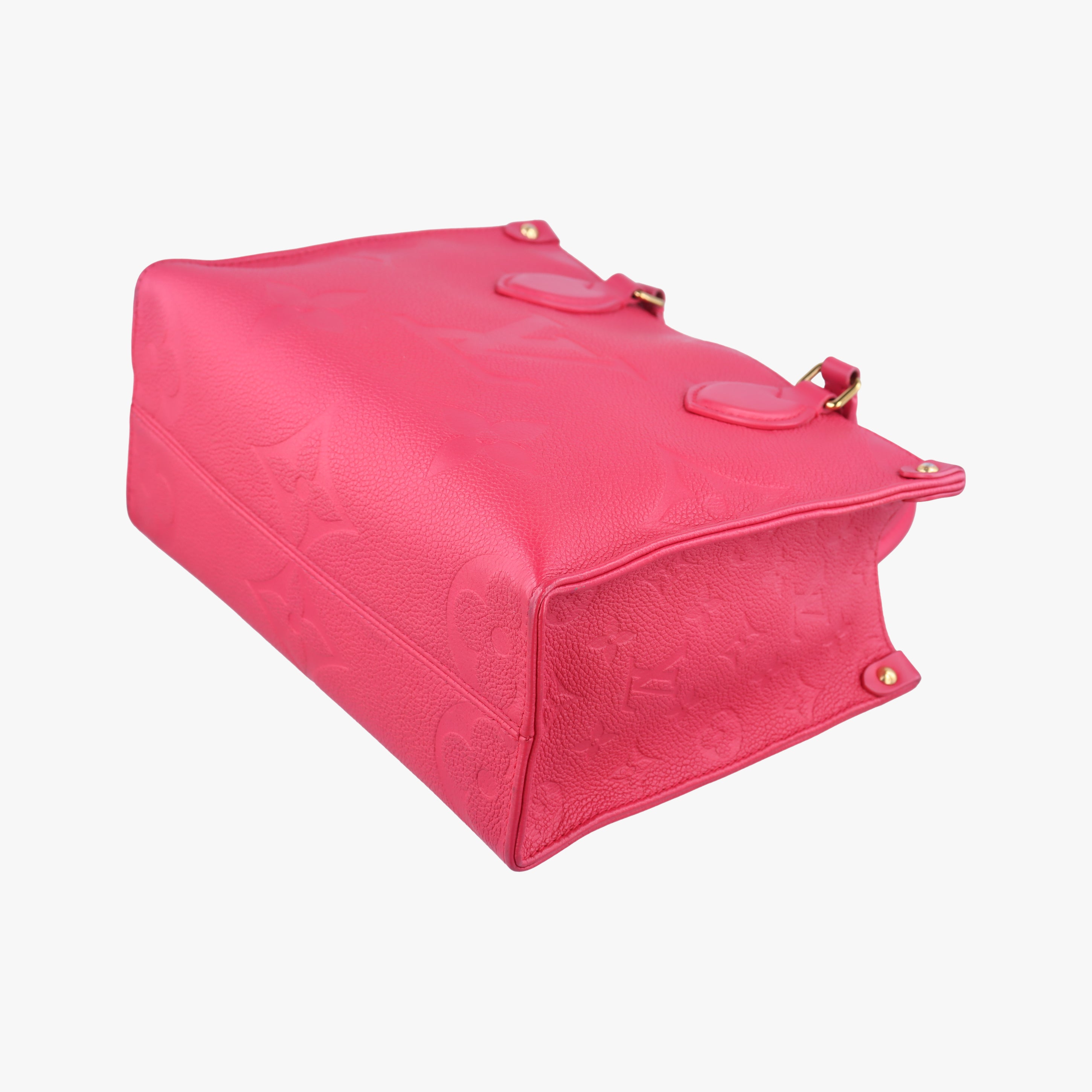 Pre-owned Louis Vuitton On The Go PM FREESIA Monogram Empreinte M45660 shoulderbag | stylenewstar