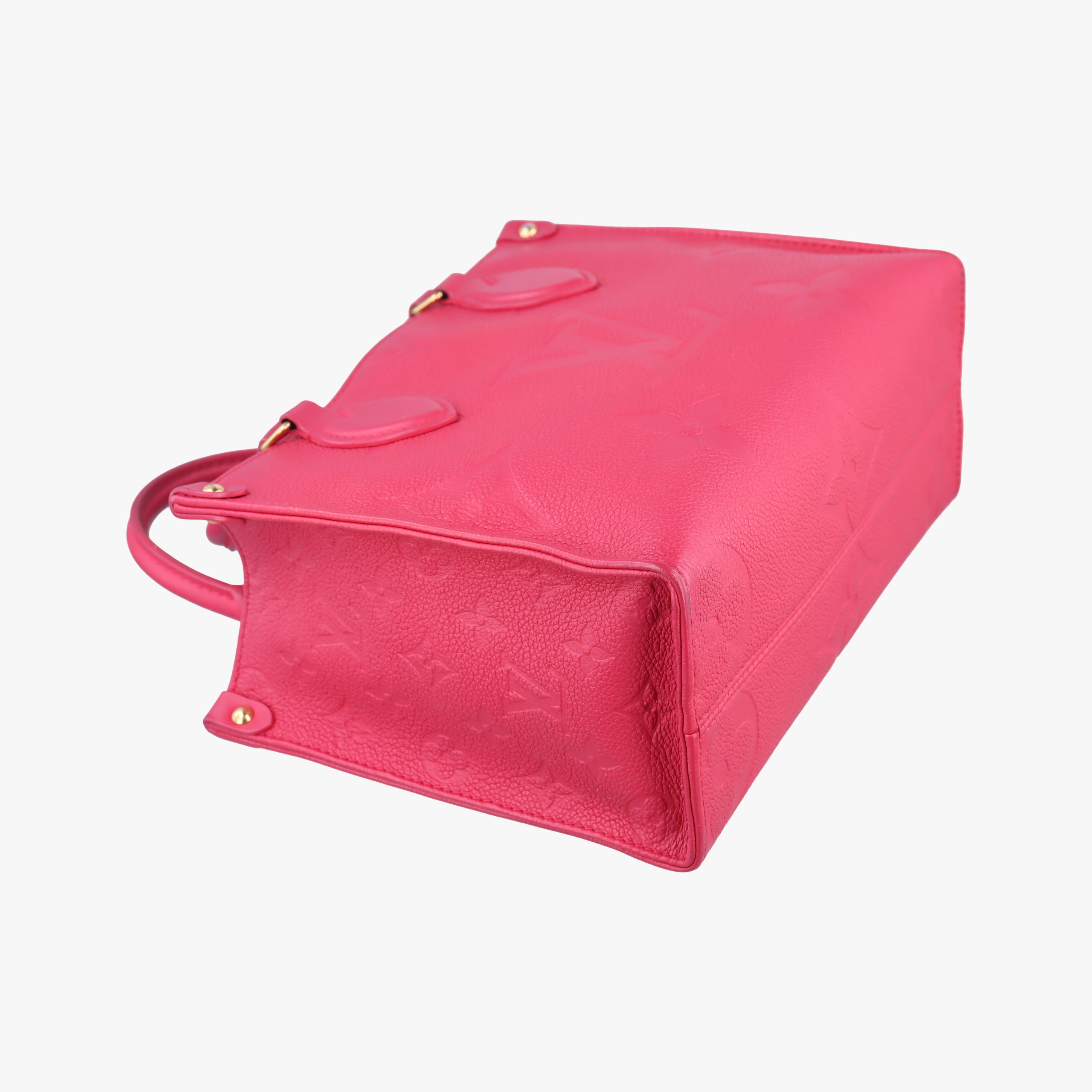 Pre-owned Louis Vuitton On The Go PM FREESIA Monogram Empreinte M45660 shoulderbag | stylenewstar
