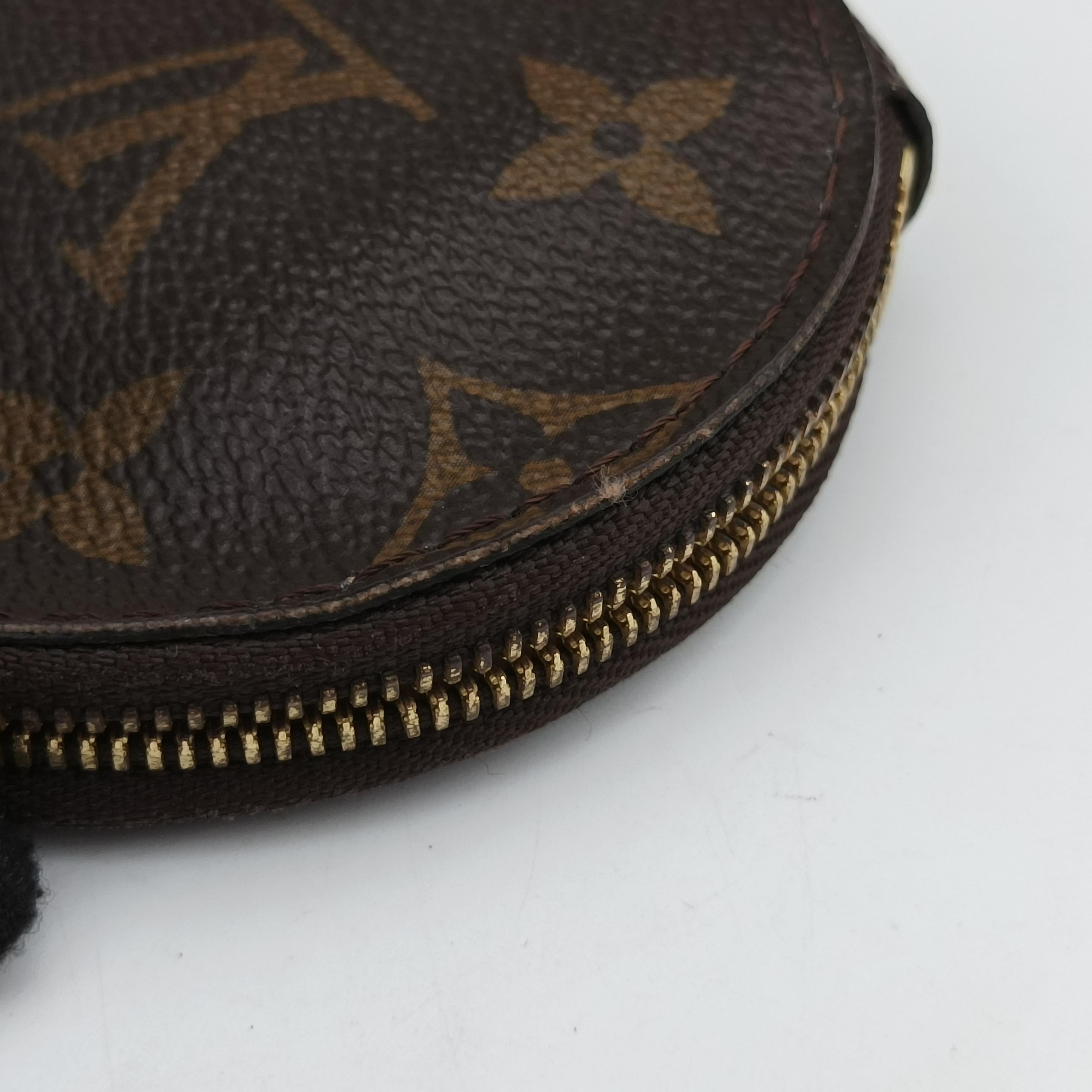 Pre-owned Louis Vuitton MULTI POCHETTE ACCESSOIRES MARRON×ROSE CLAIRE Monogram Canvas M44840 shoulderbag | stylenewstar
