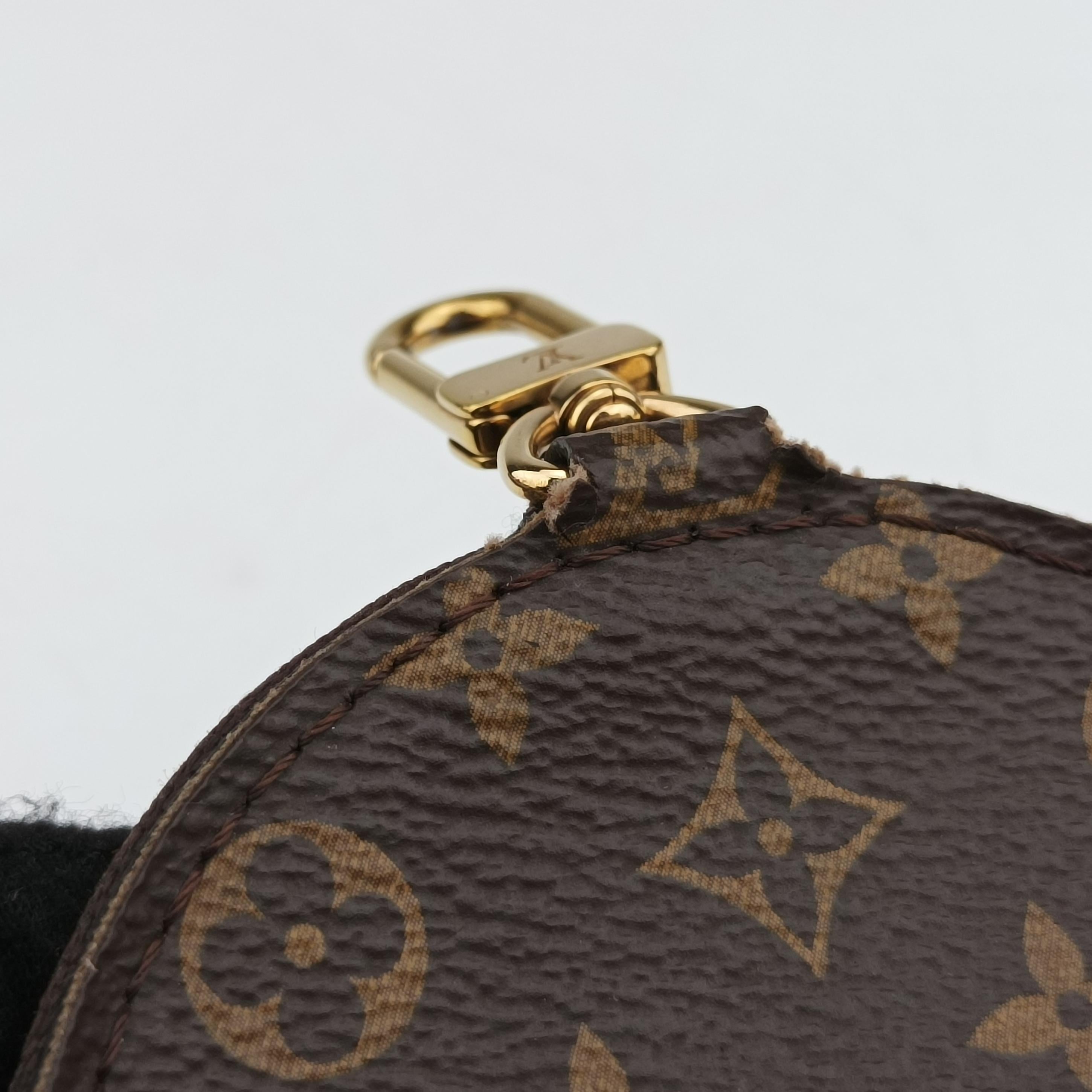 Pre-owned Louis Vuitton MULTI POCHETTE ACCESSOIRES MARRON×ROSE CLAIRE Monogram Canvas M44840 shoulderbag | stylenewstar