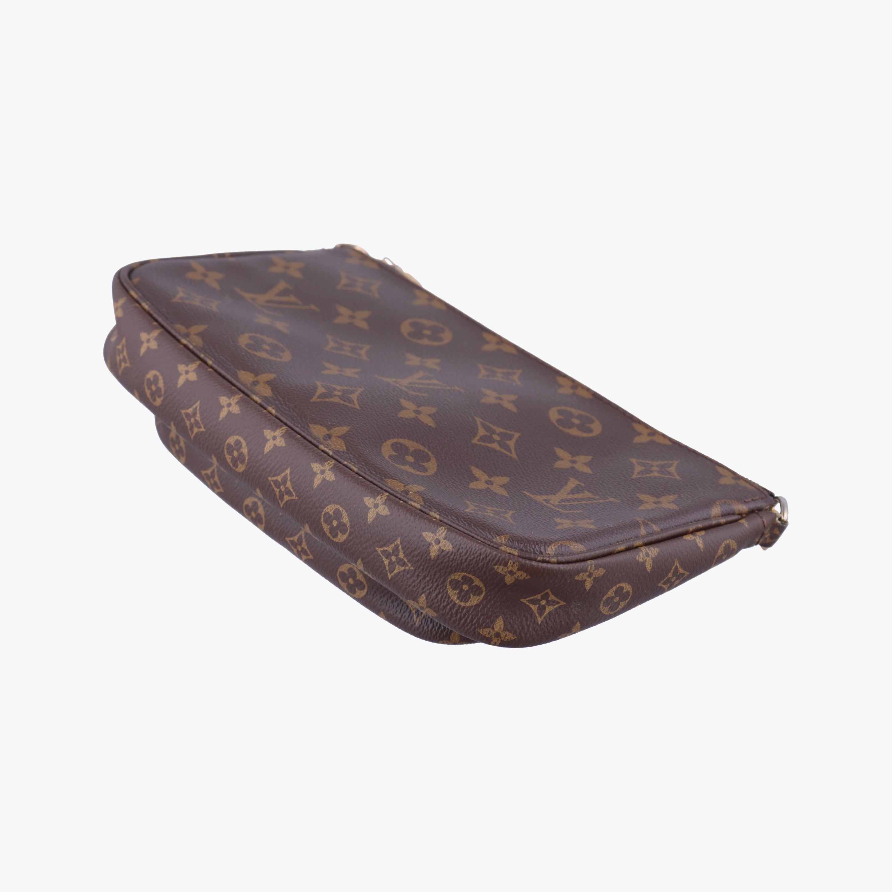 Pre-owned Louis Vuitton MULTI POCHETTE ACCESSOIRES MARRON×ROSE CLAIRE Monogram Canvas M44840 shoulderbag | stylenewstar