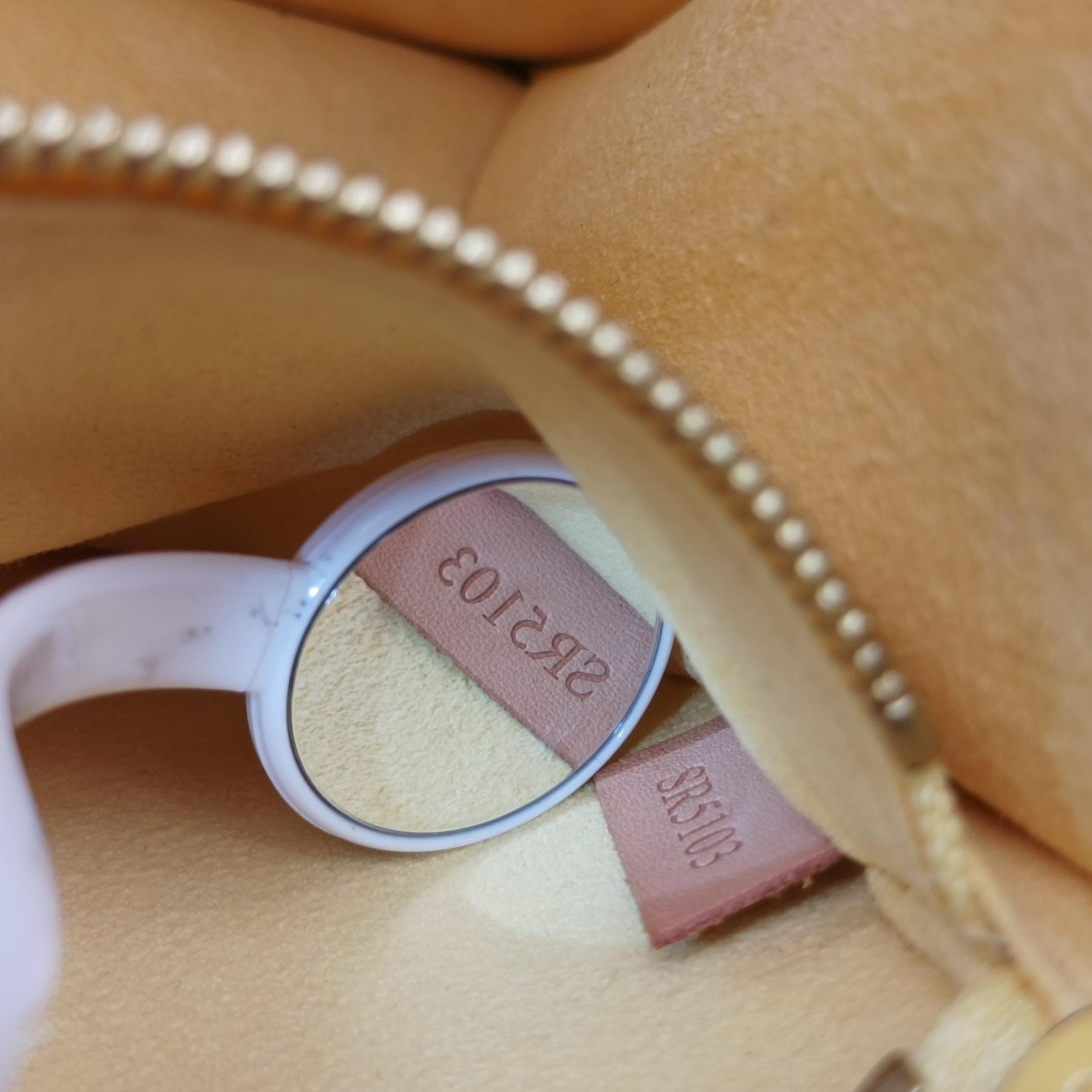 Pre-owned Louis Vuitton Monceau BB Yellow Vernis M40978 shoulderbag | stylenewstar