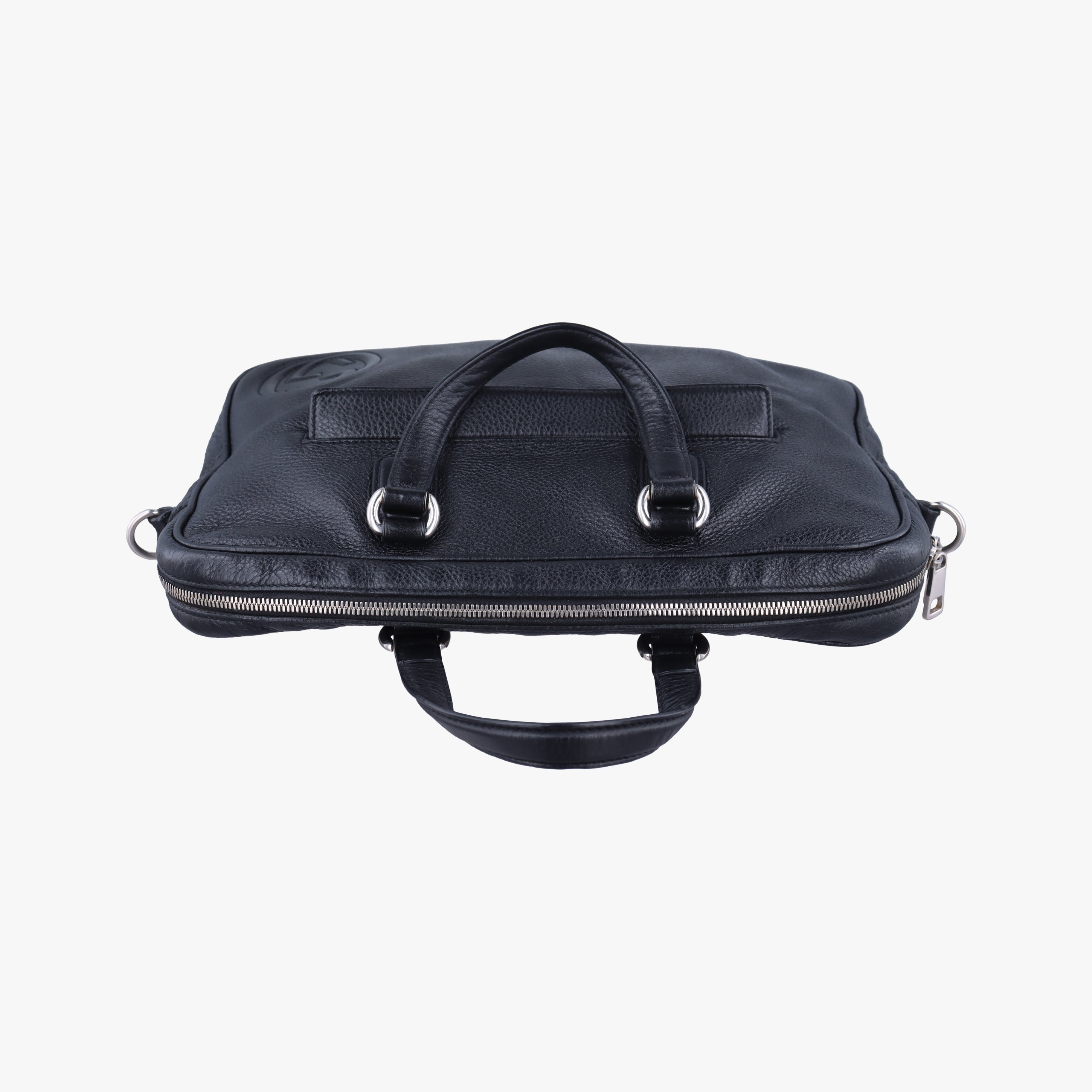 Pre-owned Gucci Soho Black Leather 359266 shoulderbag | stylenewstar
