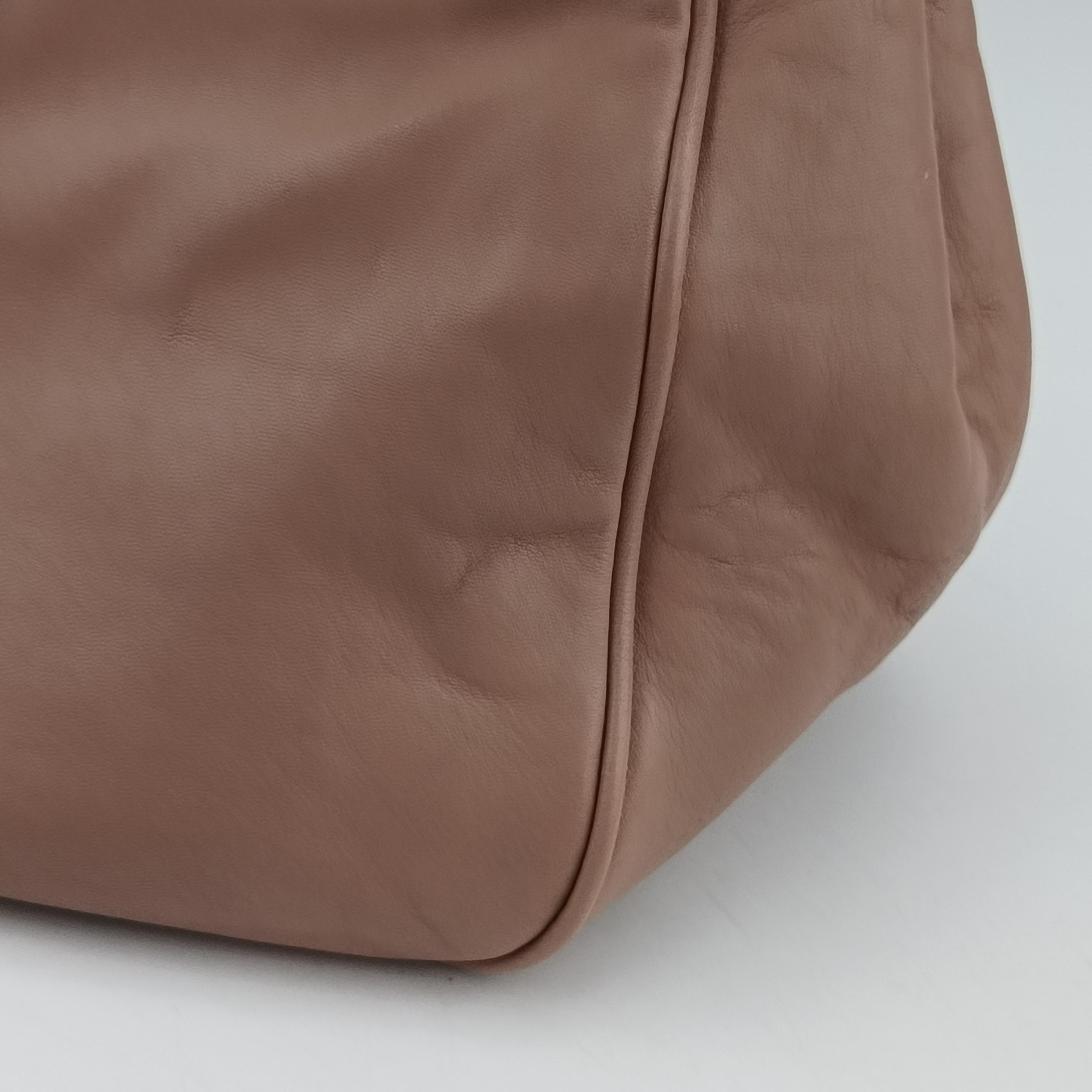 Vintage Prada Ribbon Pink Leather  shoulderbag | stylenewstar