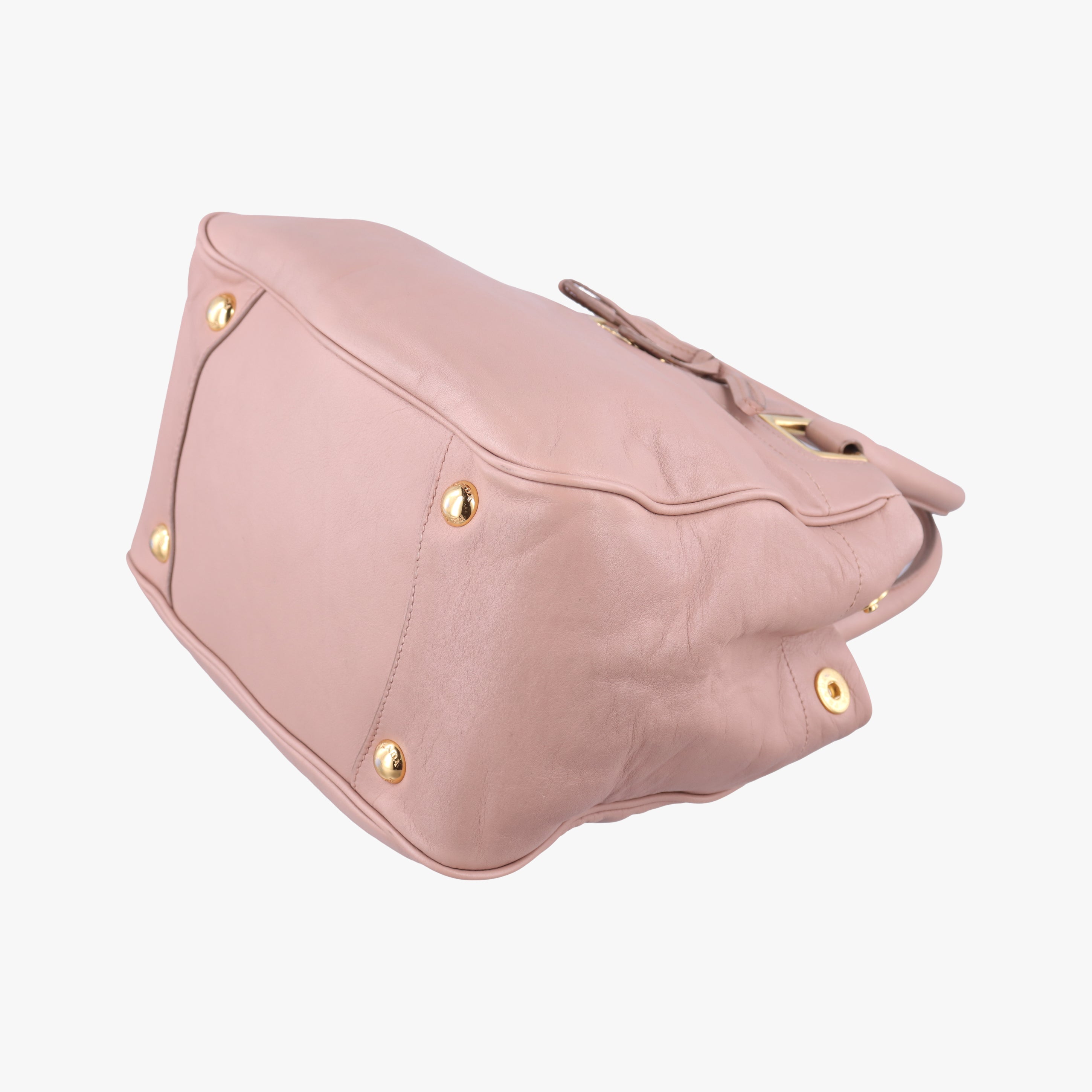 Vintage Prada Ribbon Pink Leather  shoulderbag | stylenewstar