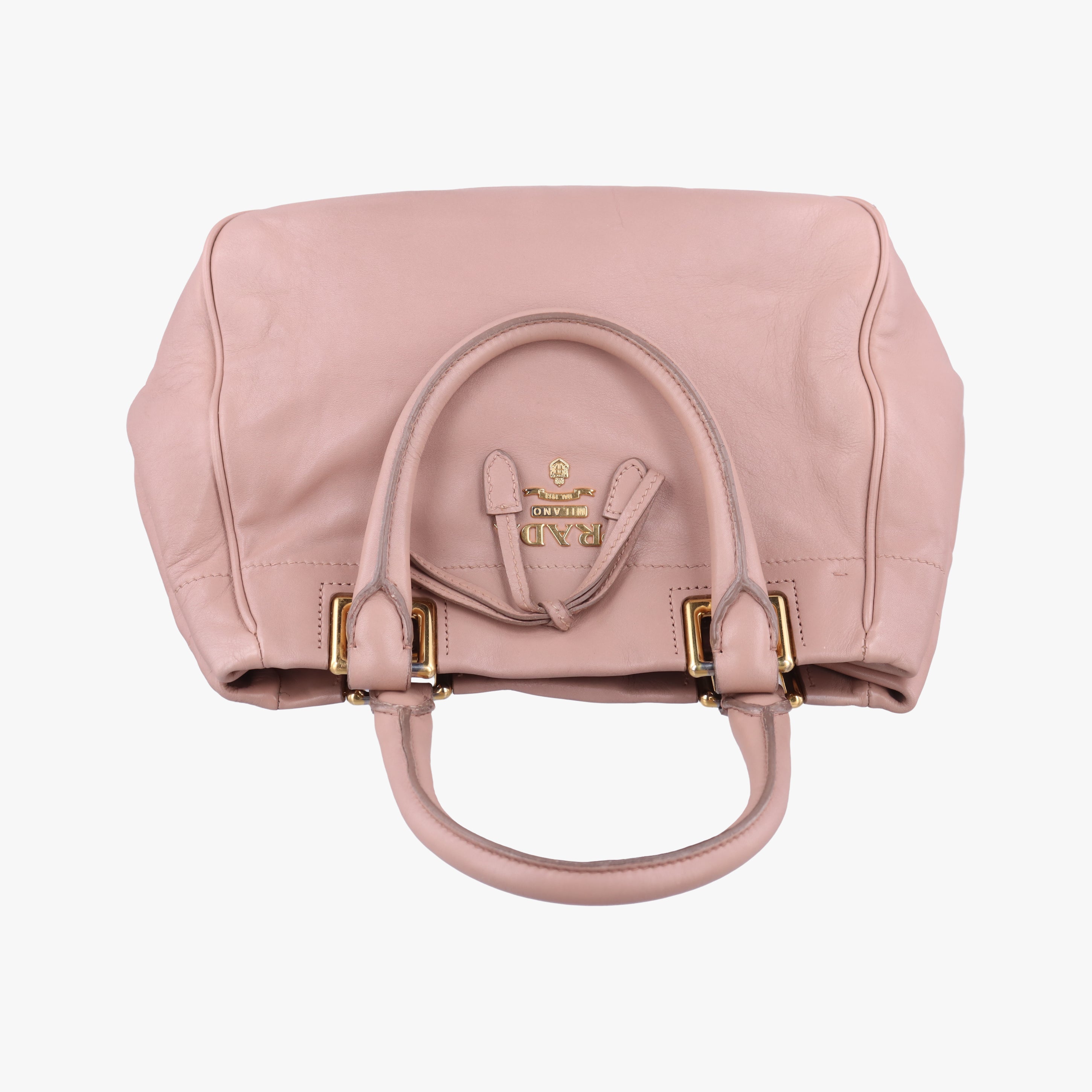 Vintage Prada Ribbon Pink Leather  shoulderbag | stylenewstar