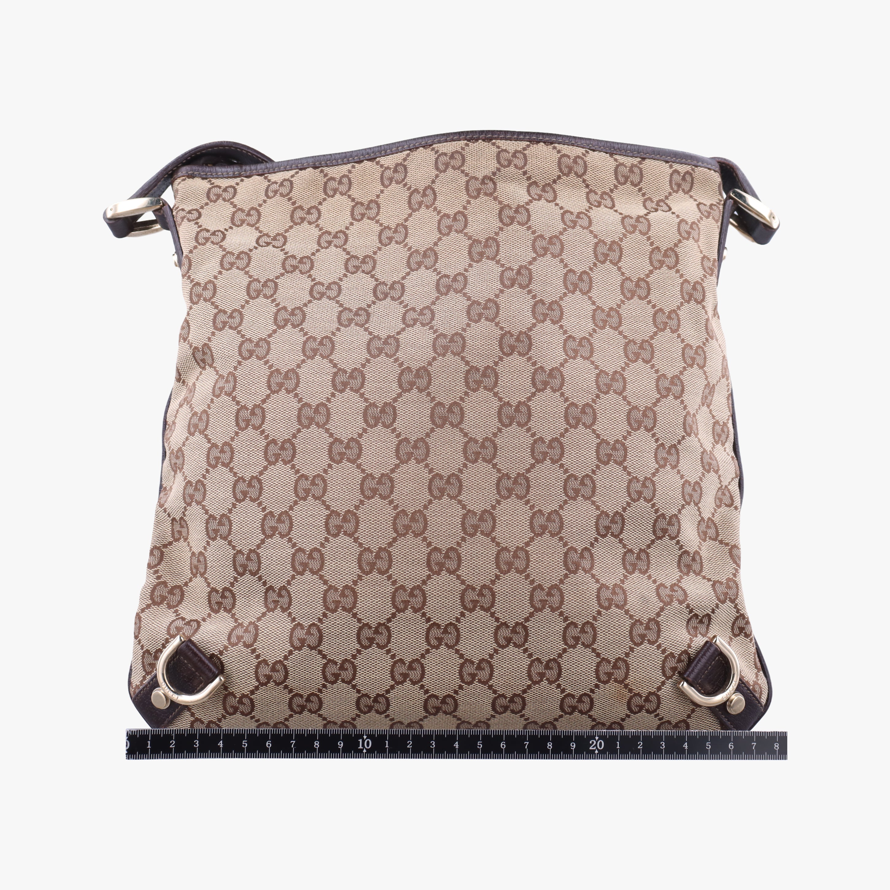 Vintage Gucci Abbey Brown canvas×leather 131326 shoulderbag | stylenewstar