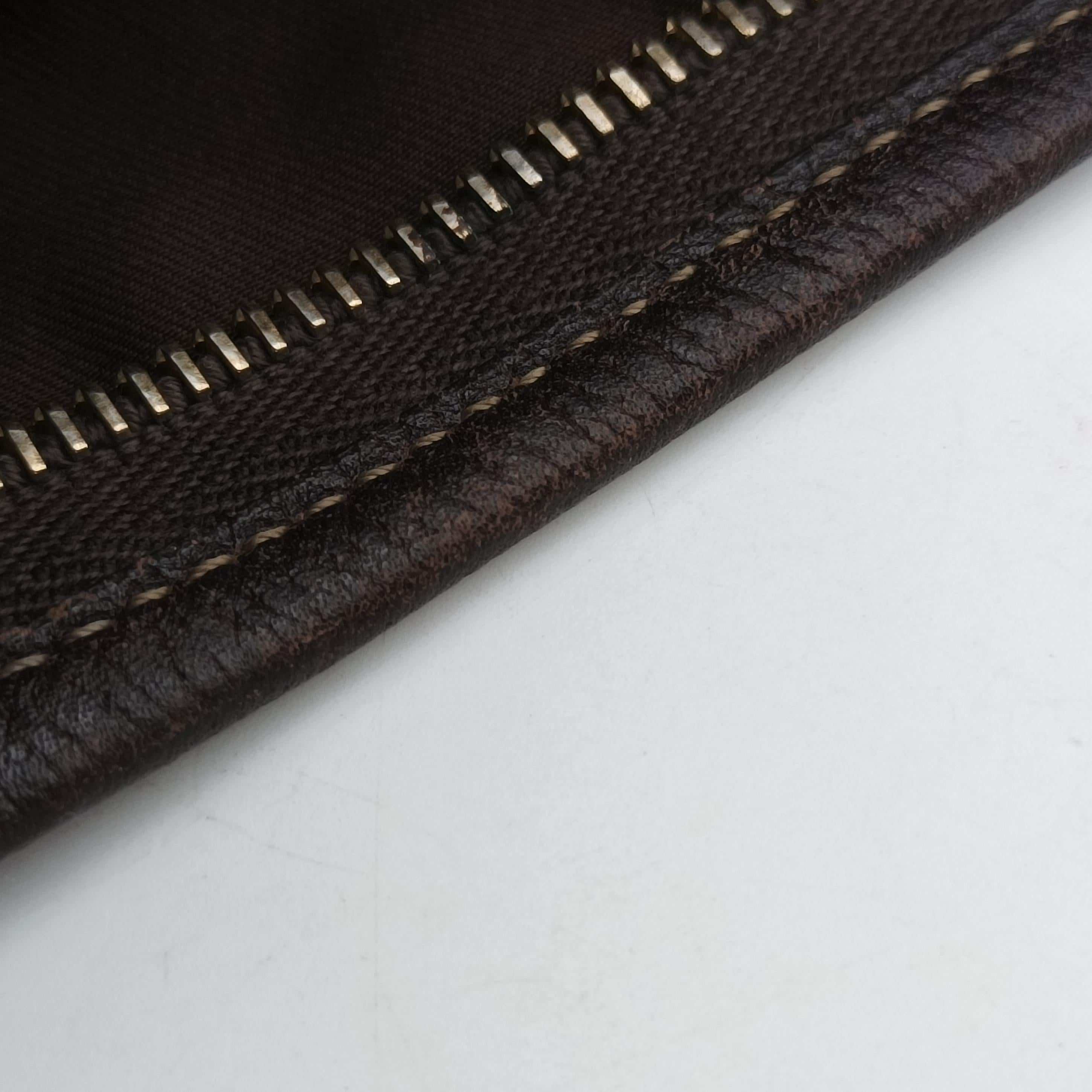 Vintage Gucci Abbey Brown canvas×leather 131326 shoulderbag | stylenewstar