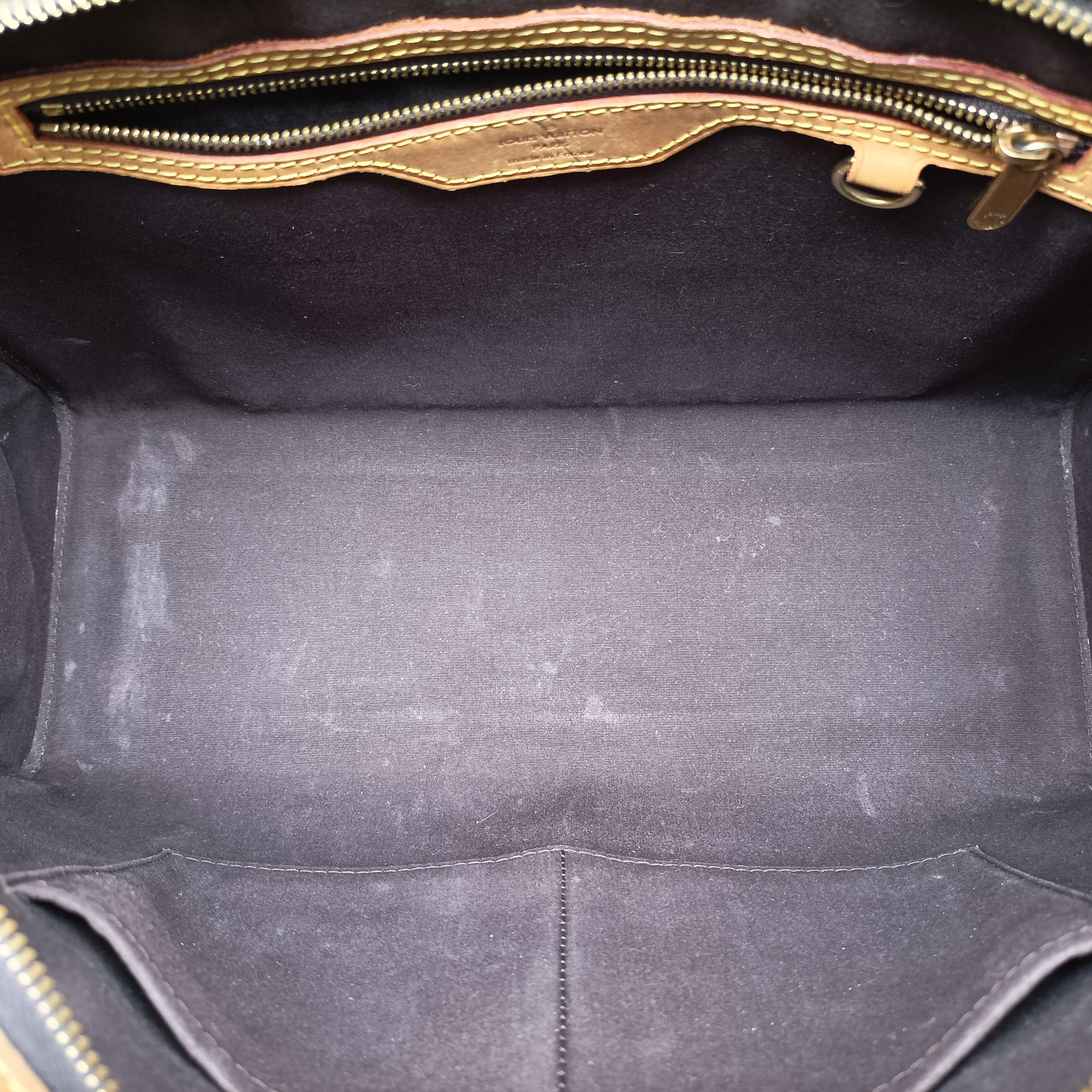 Pre-owned Louis Vuitton Brea MM AMARANTE Vernis M91619 handbag | stylenewstar