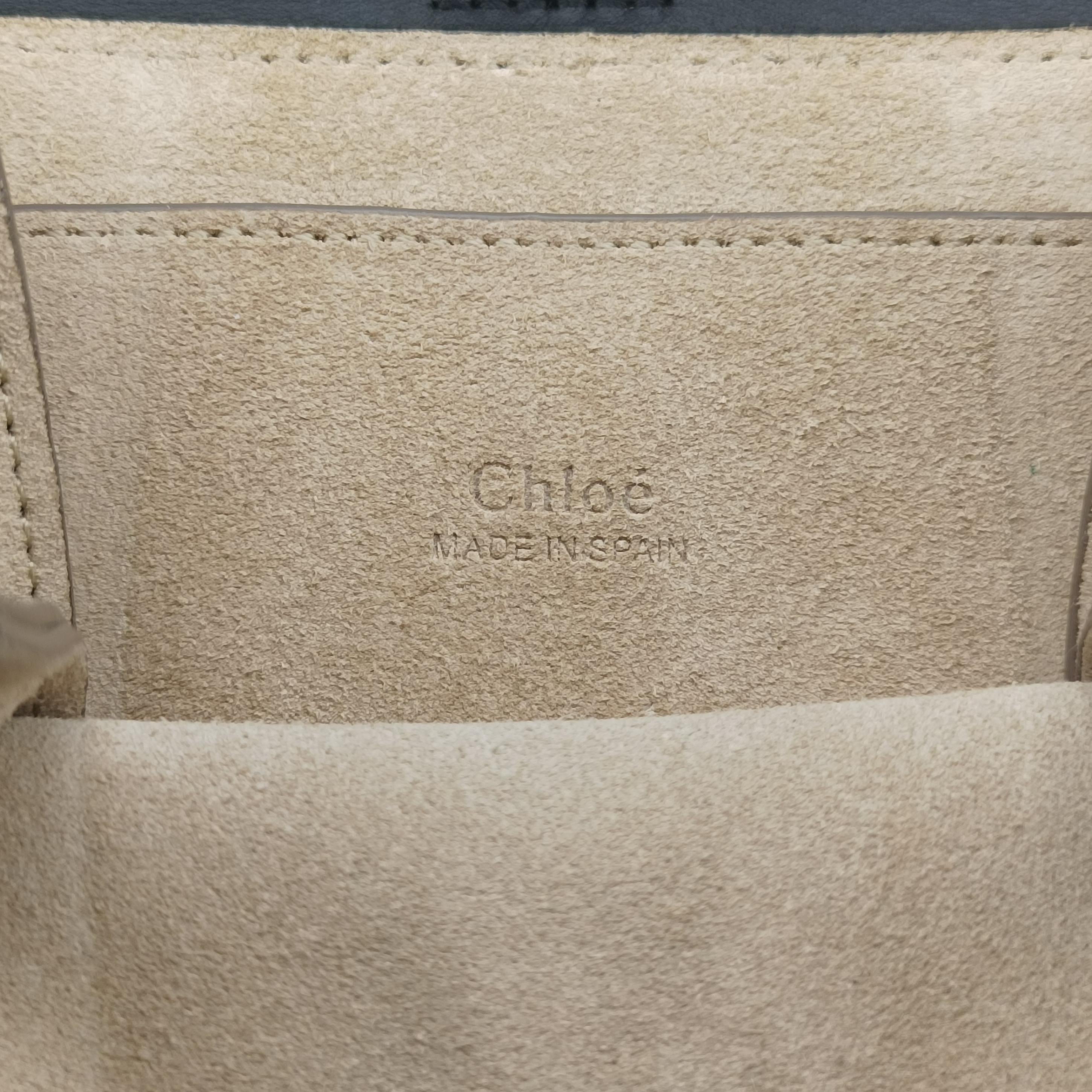 Pre-owned Chloe FAYE Black Leather  handbag | stylenewstar