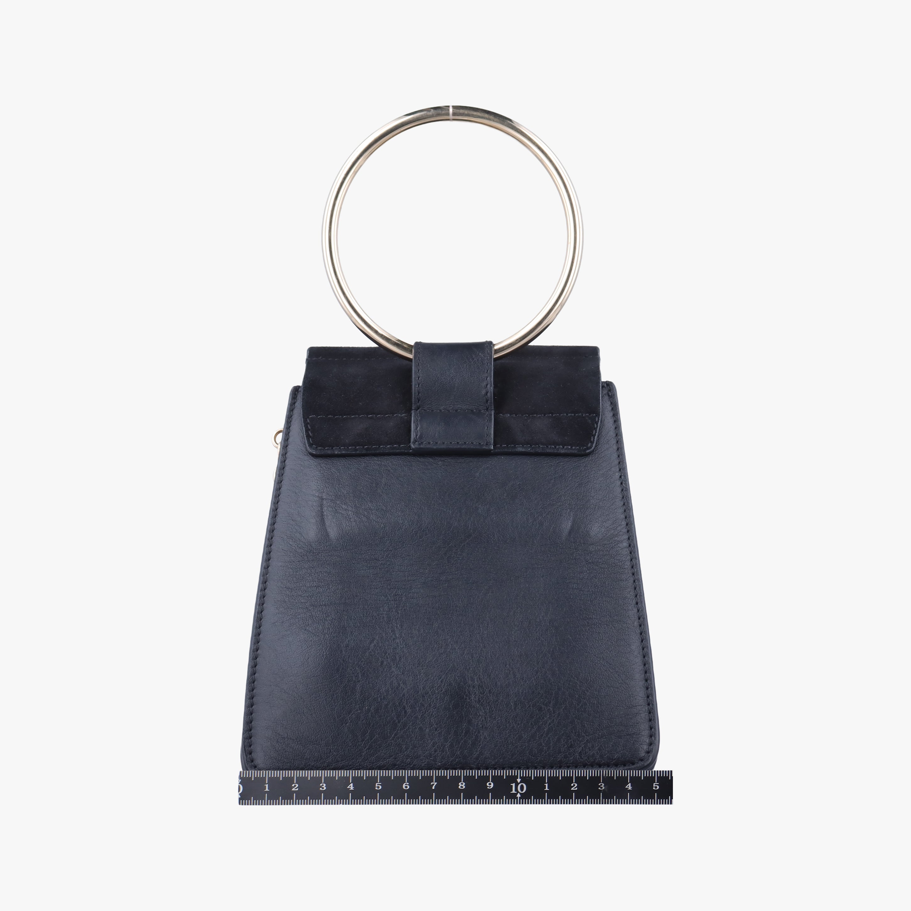 Pre-owned Chloe FAYE Black Leather  handbag | stylenewstar