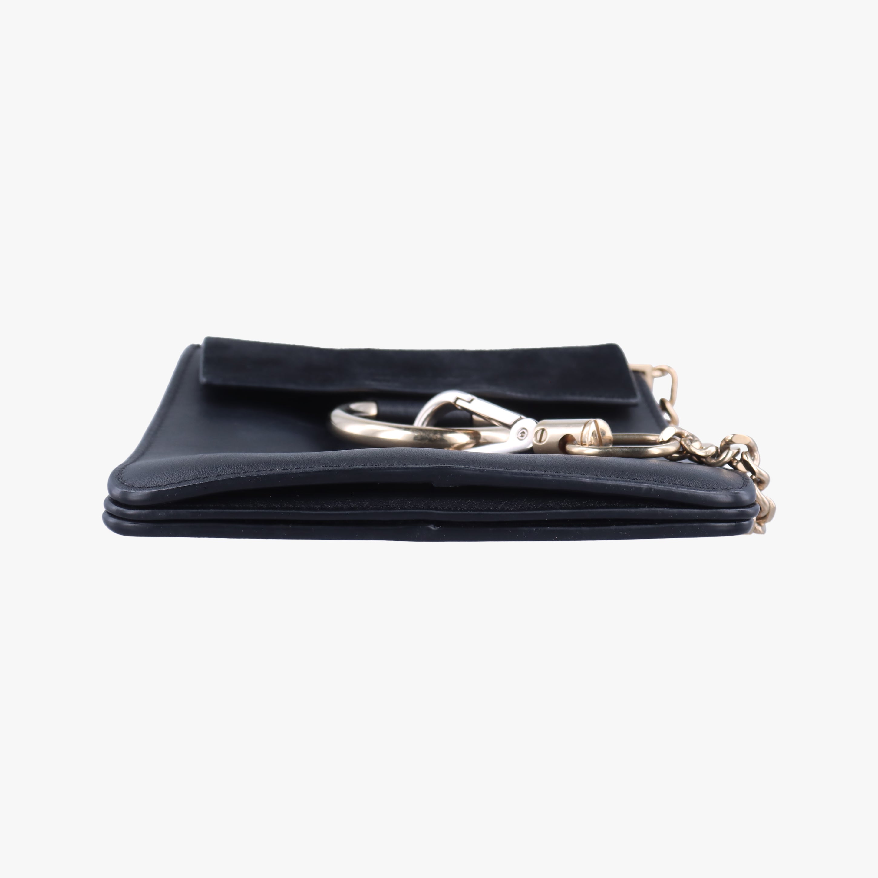 Pre-owned Chloe FAYE Black Leather  handbag | stylenewstar