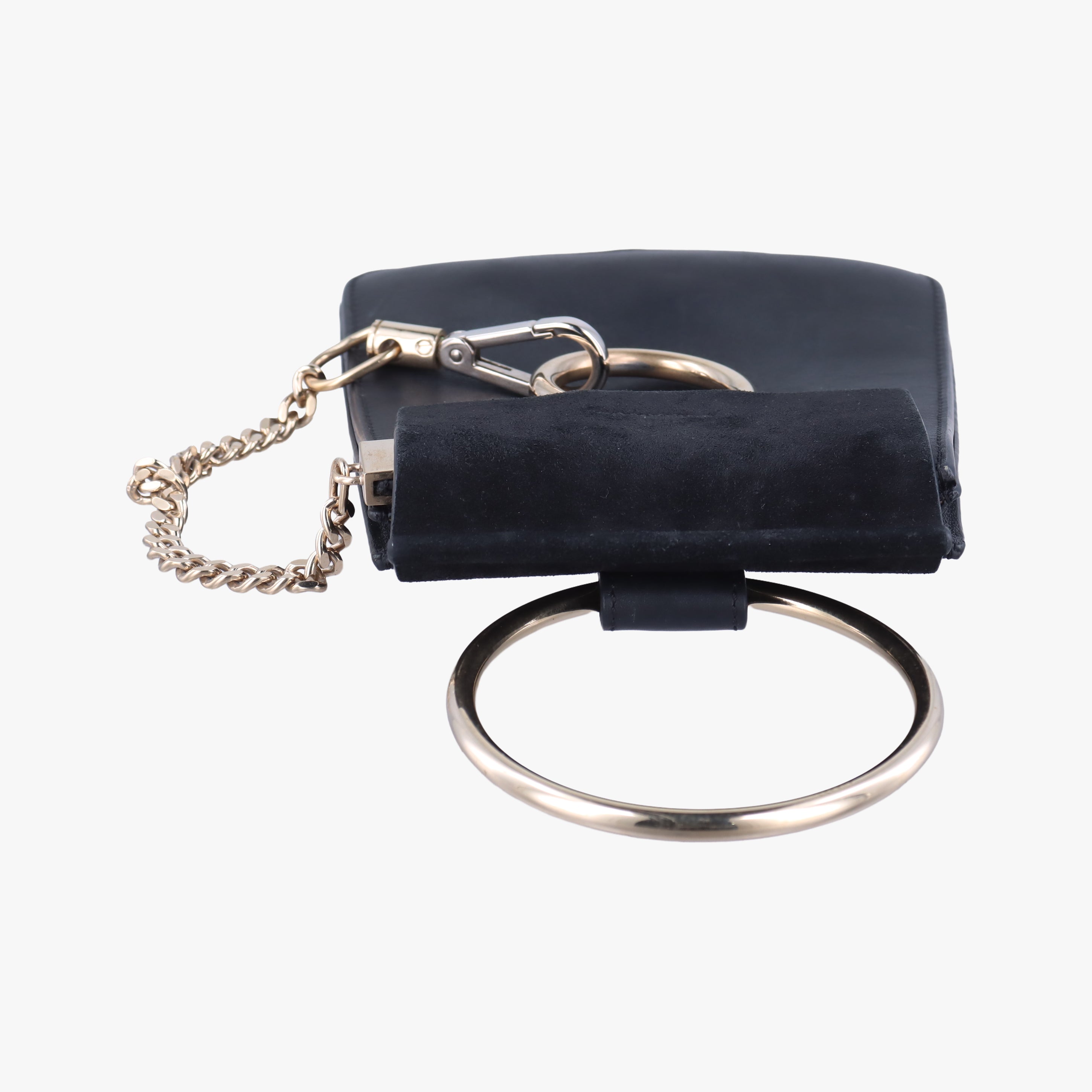 Pre-owned Chloe FAYE Black Leather  handbag | stylenewstar