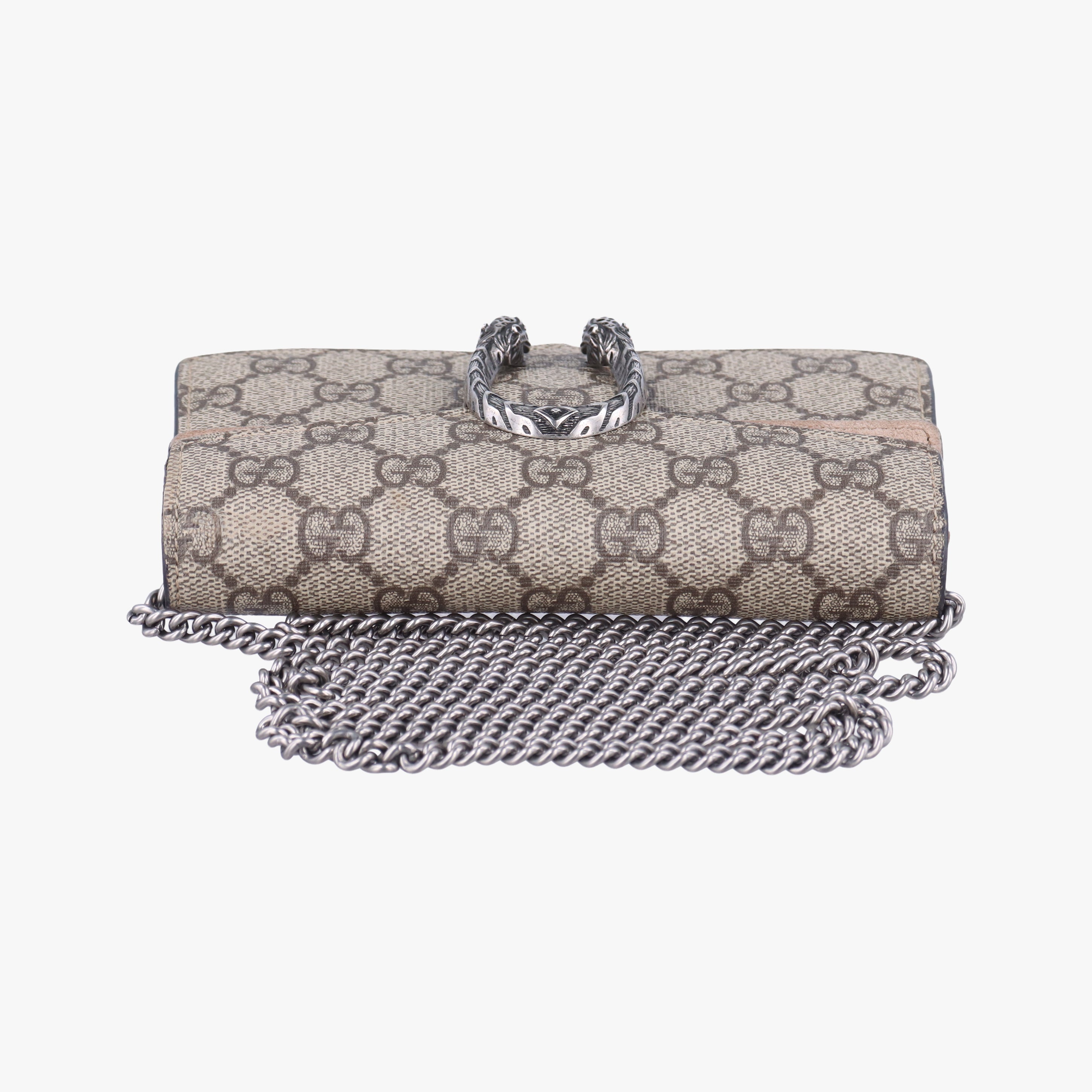 Secondhand Gucci Dionysus Brown PVC coated canvas 476432 shoulderbag | stylenewstar
