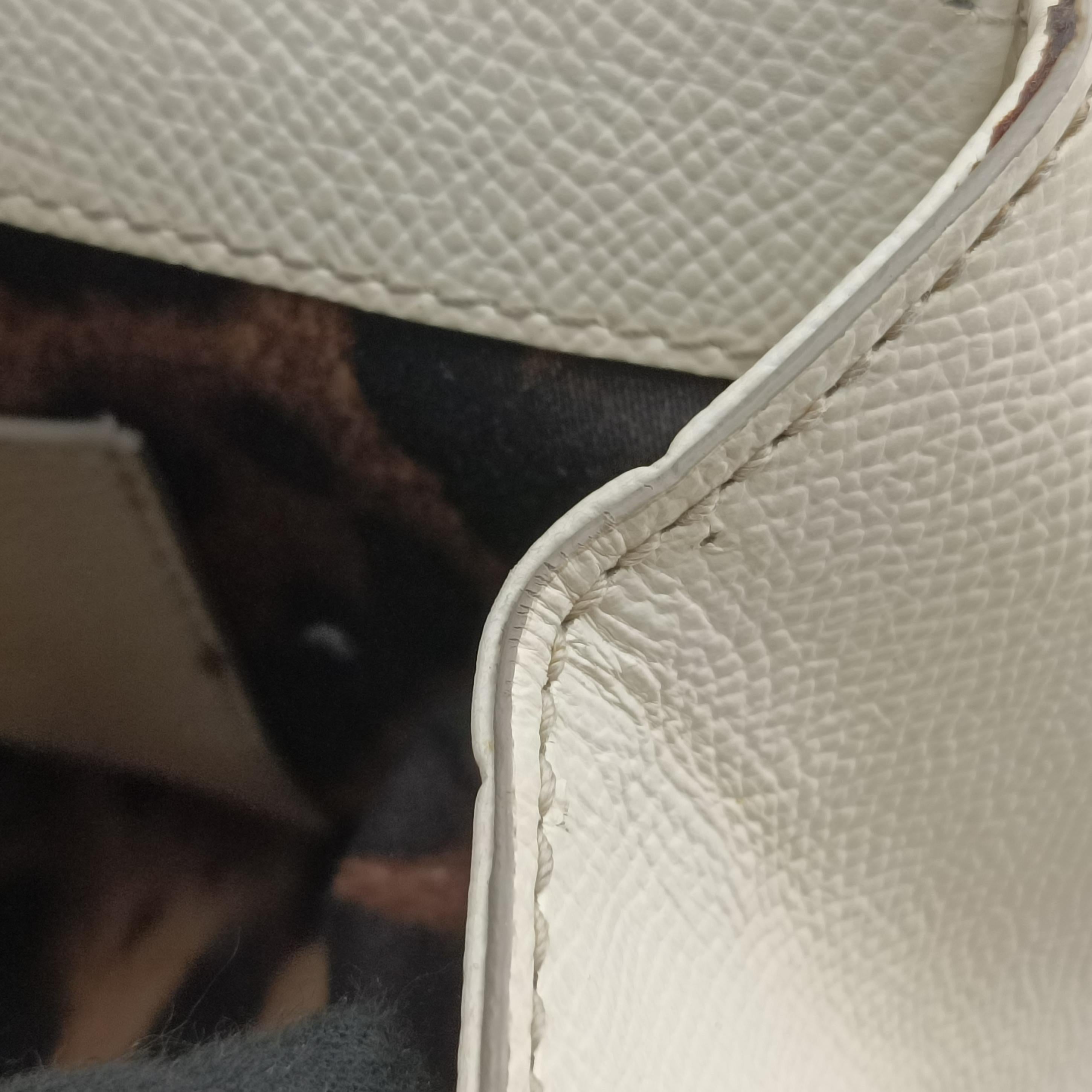 Vintage Dolce & Gabbana SICILY White Leather  shoulderbag | stylenewstar