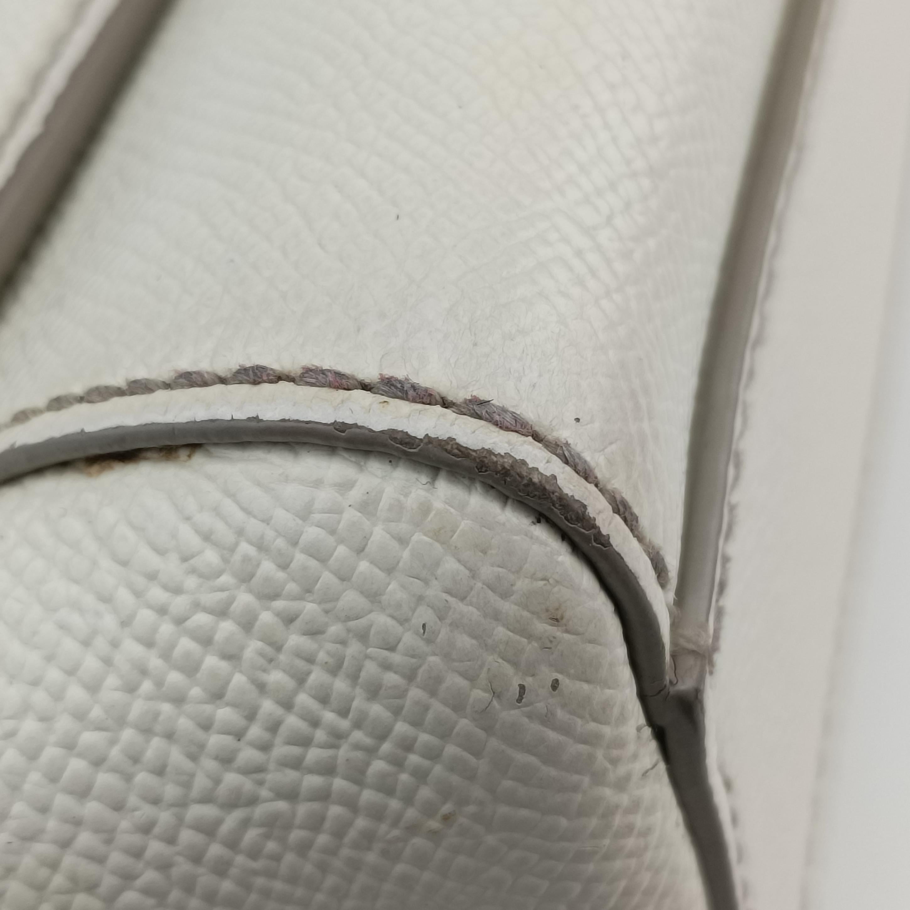Vintage Dolce & Gabbana SICILY White Leather  shoulderbag | stylenewstar