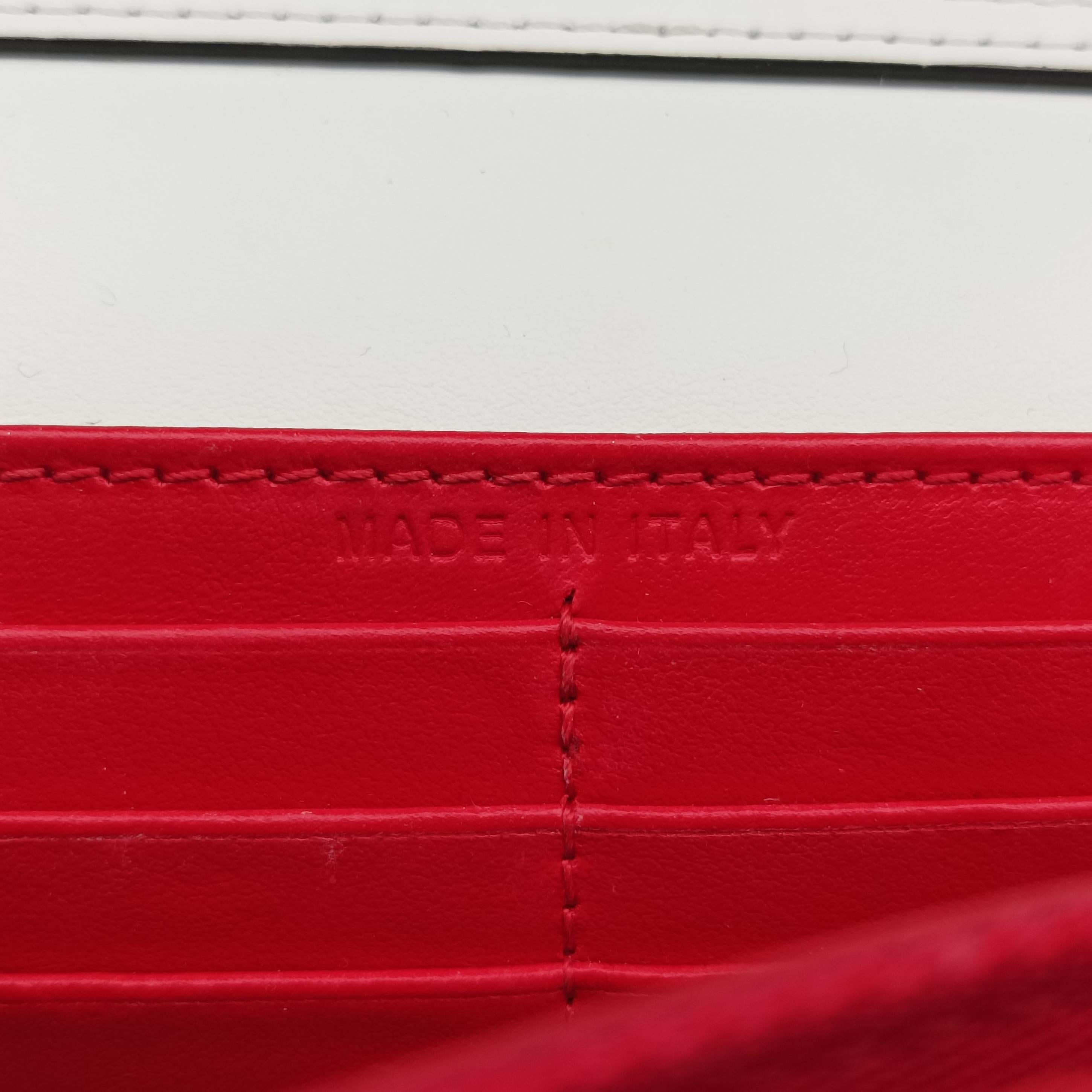 Vintage Christian Louboutin Paloma Clutch Grey Leather  shoulderbag | stylenewstar