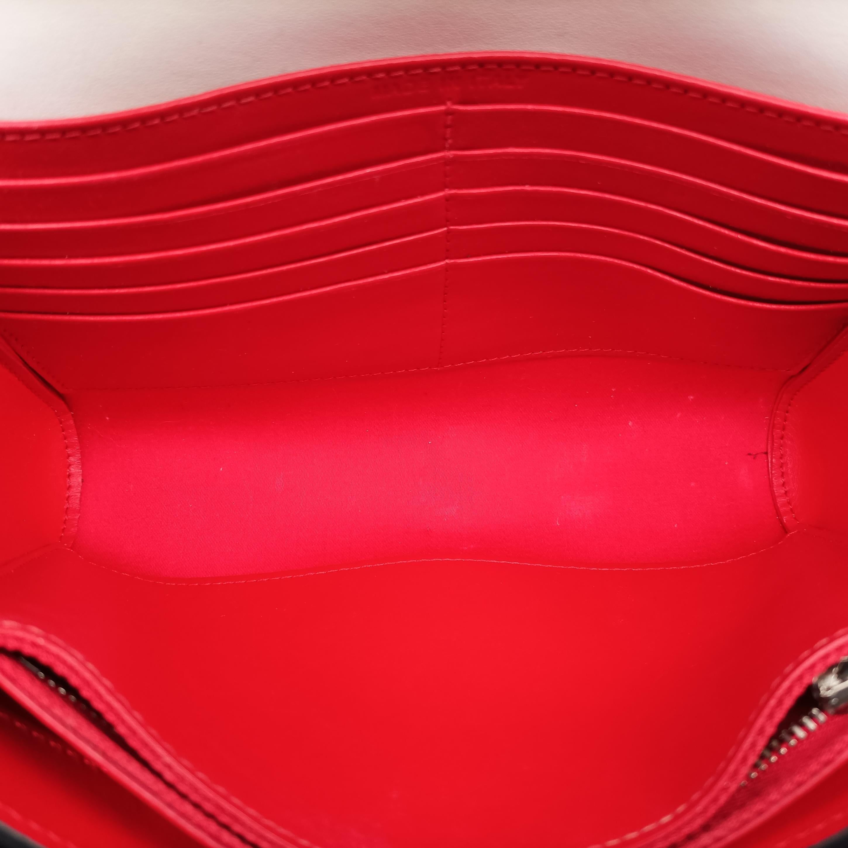 Vintage Christian Louboutin Paloma Clutch Grey Leather  shoulderbag | stylenewstar
