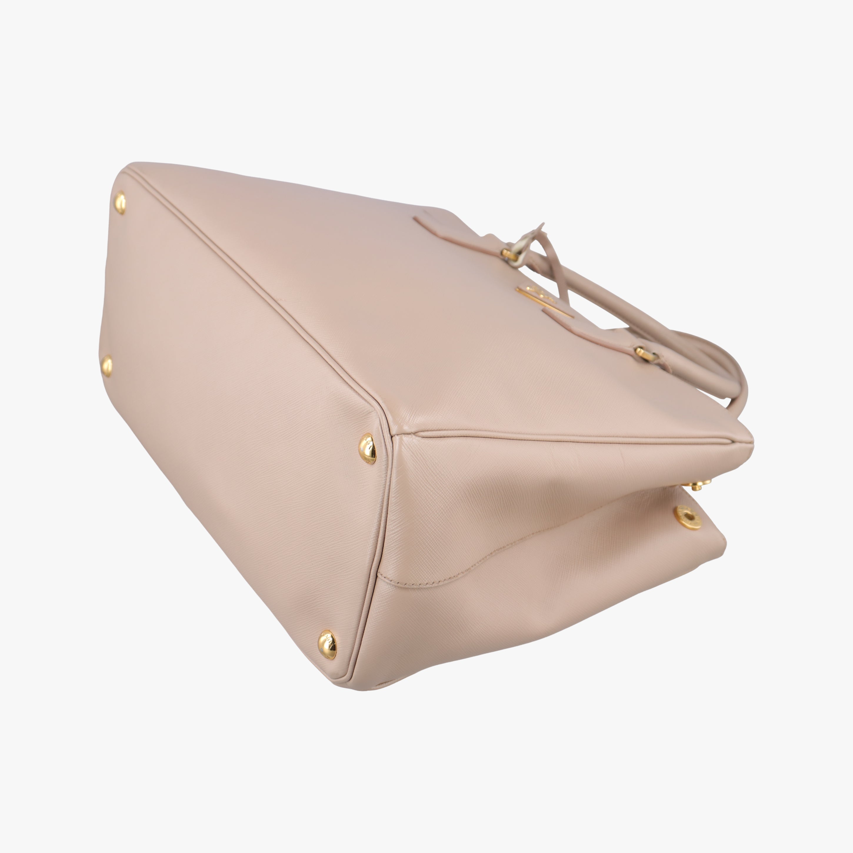 Pre-owned Prada Galleria Pink SAFFIANO Leather BN2274 shoulderbag | stylenewstar