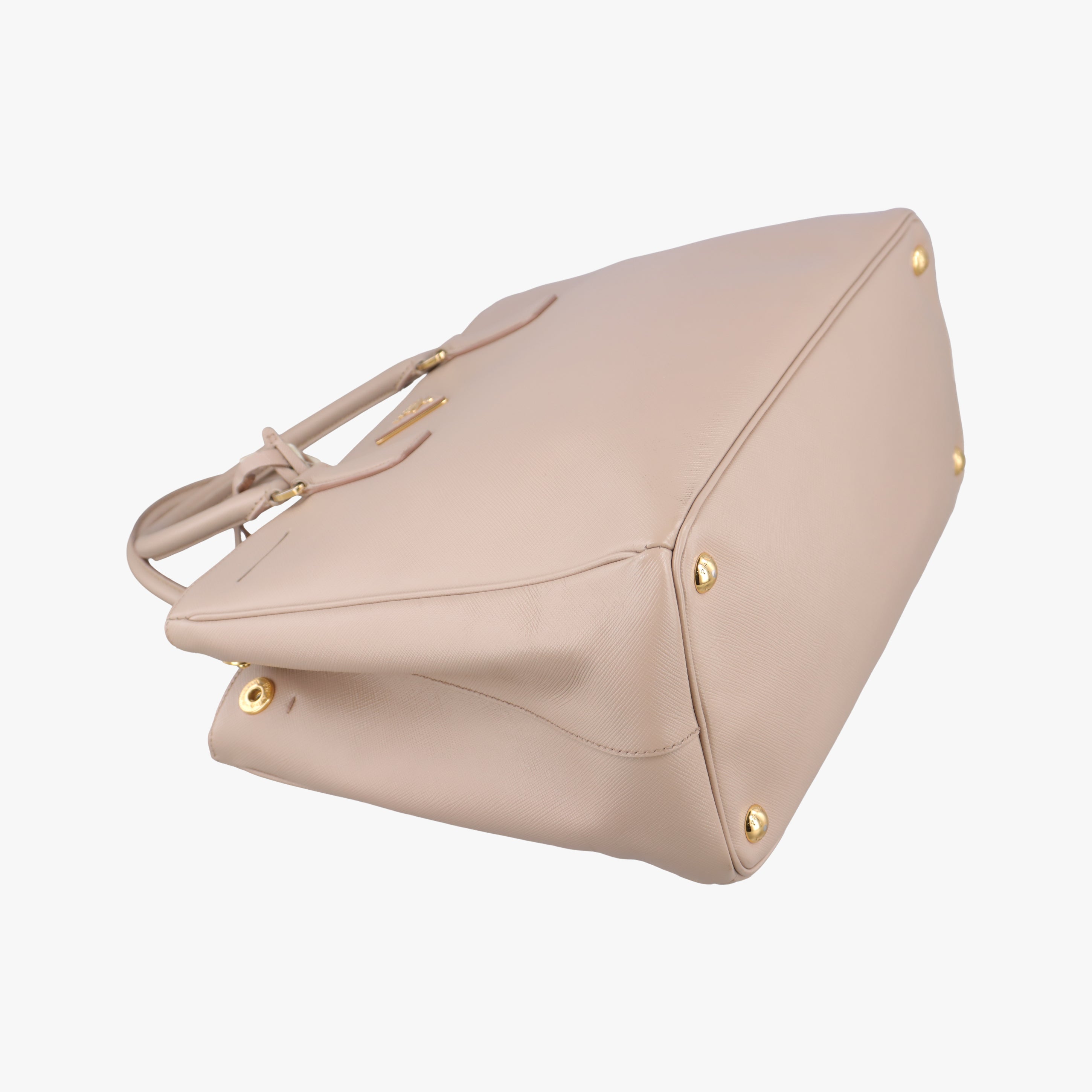 Pre-owned Prada Galleria Pink SAFFIANO Leather BN2274 shoulderbag | stylenewstar