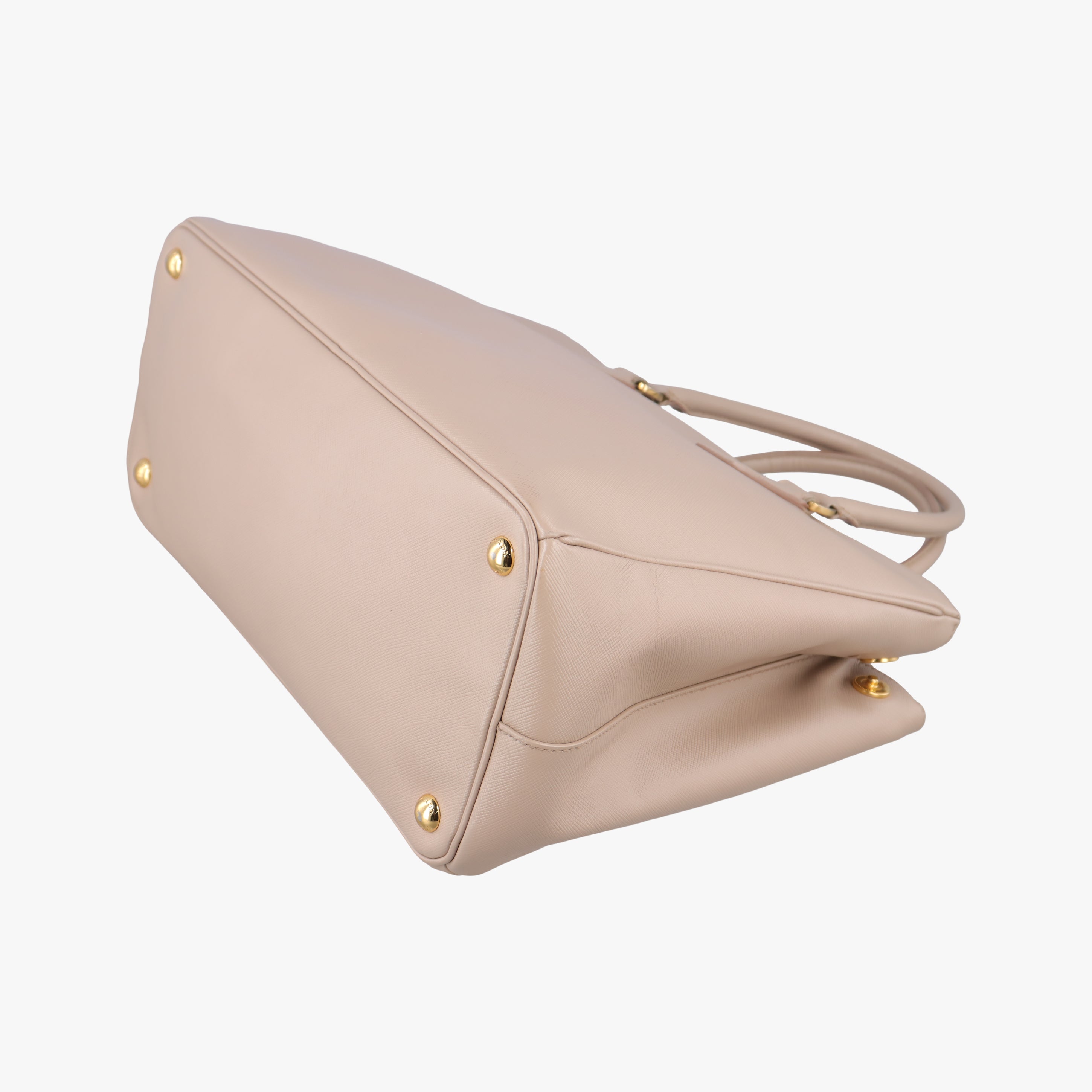 Pre-owned Prada Galleria Pink SAFFIANO Leather BN2274 shoulderbag | stylenewstar