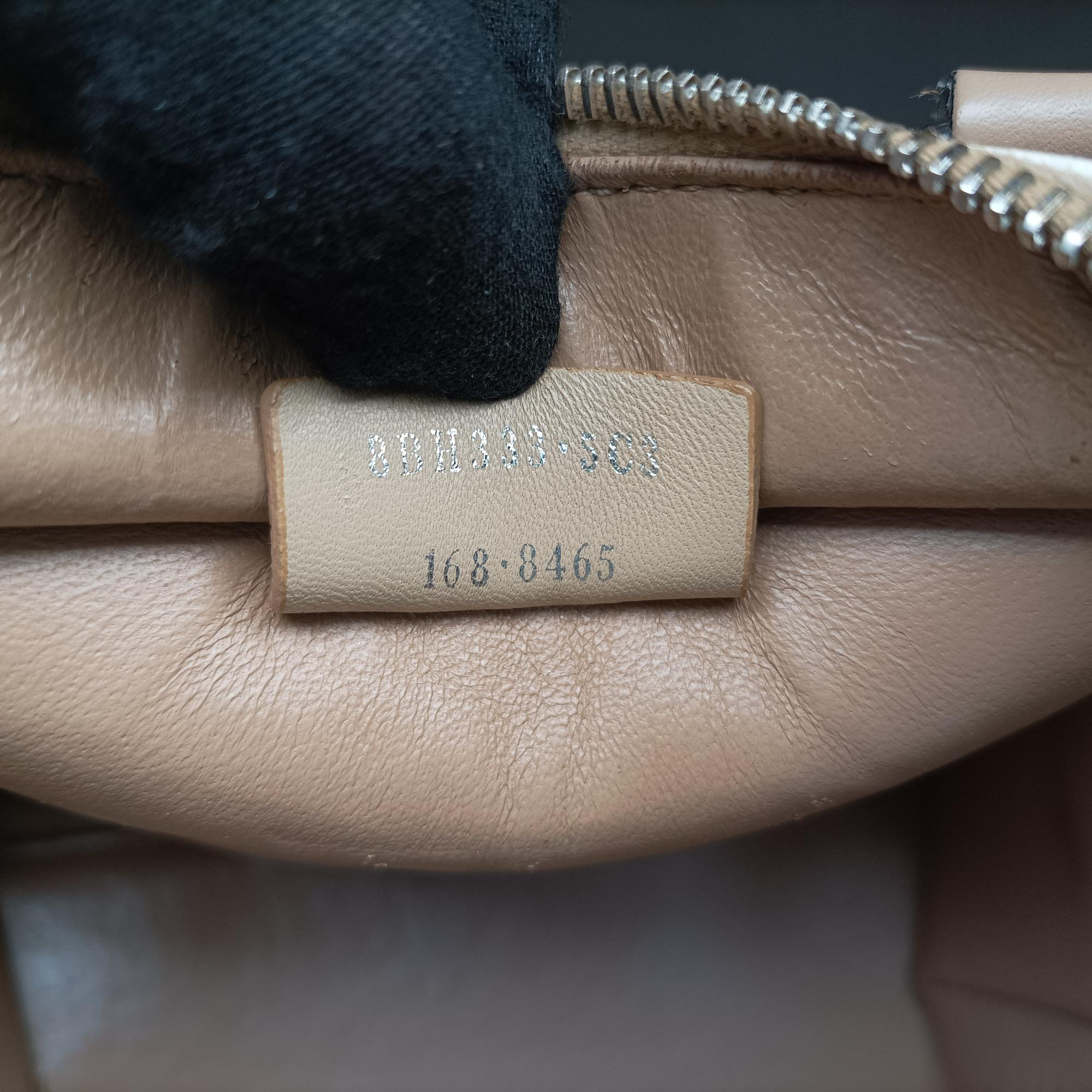 Vintage Fendi Petite 3Jours beige Leather 8BH333 shoulderbag | stylenewstar
