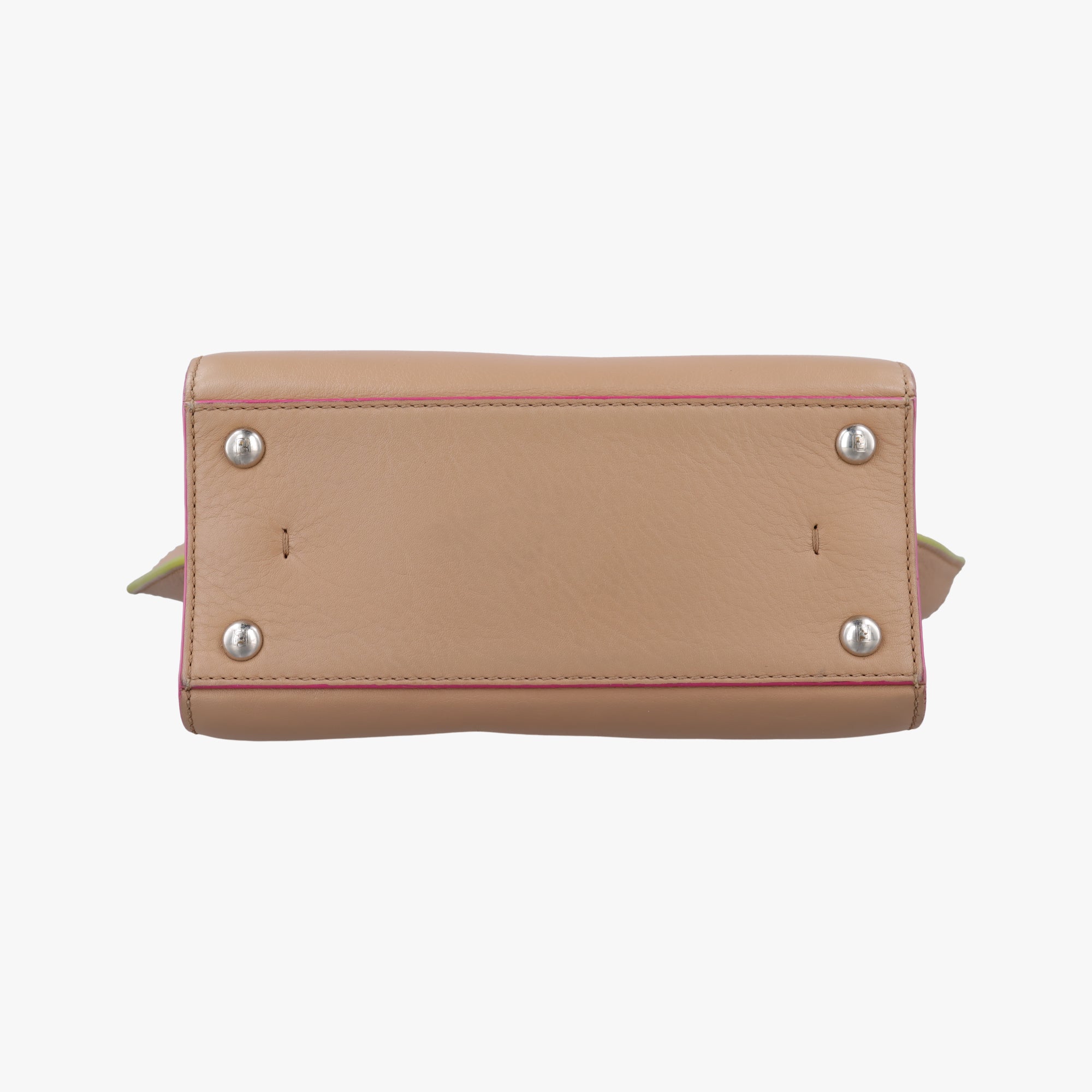 Vintage Fendi Petite 3Jours beige Leather 8BH333 shoulderbag | stylenewstar