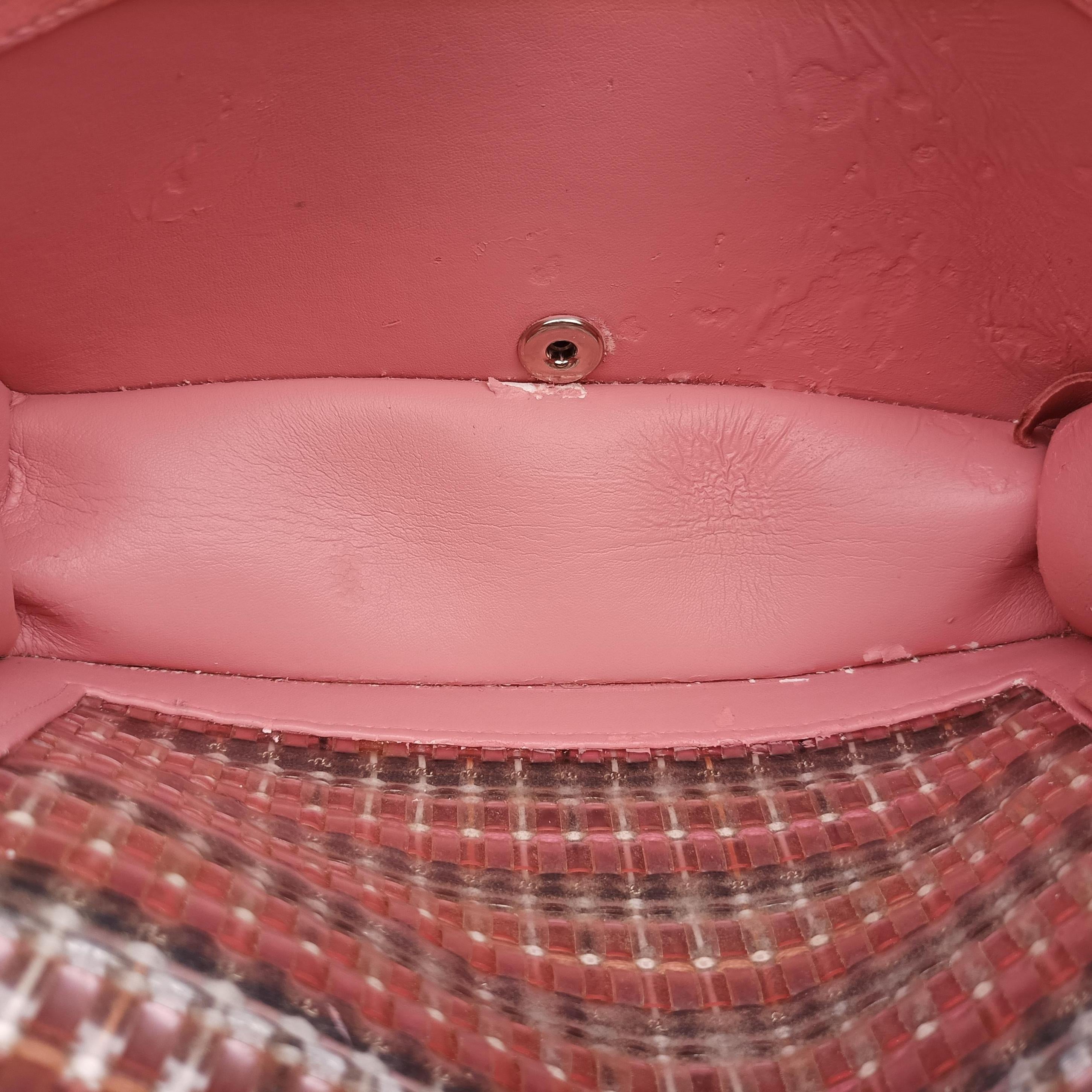 Pre-owned Chanel BOY CHANEL Pink Leather×Plastic A67086 shoulderbag | stylenewstar