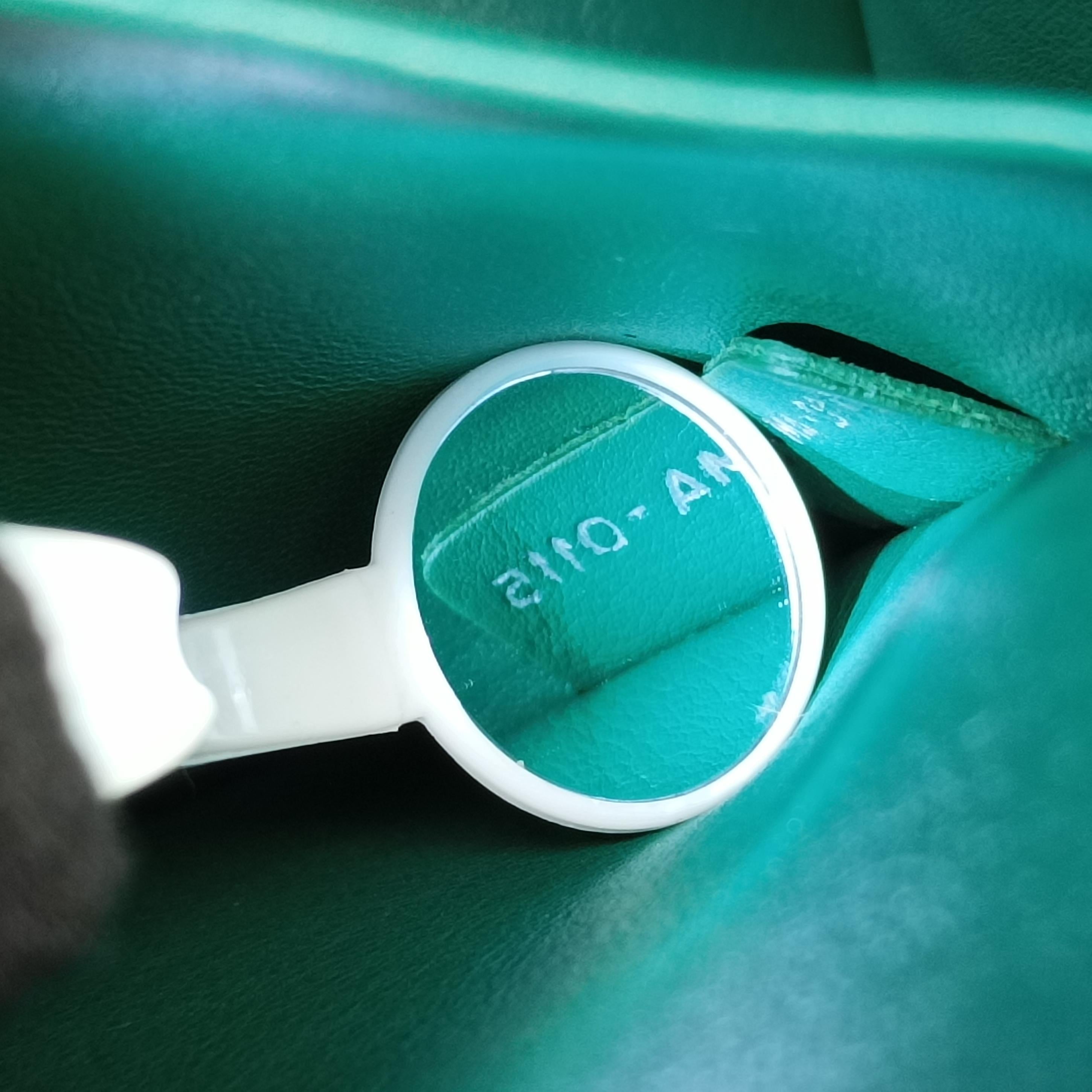 Vintage Christian Dior Diorissimo Blue x Light Blue Leather  shoulderbag | stylenewstar