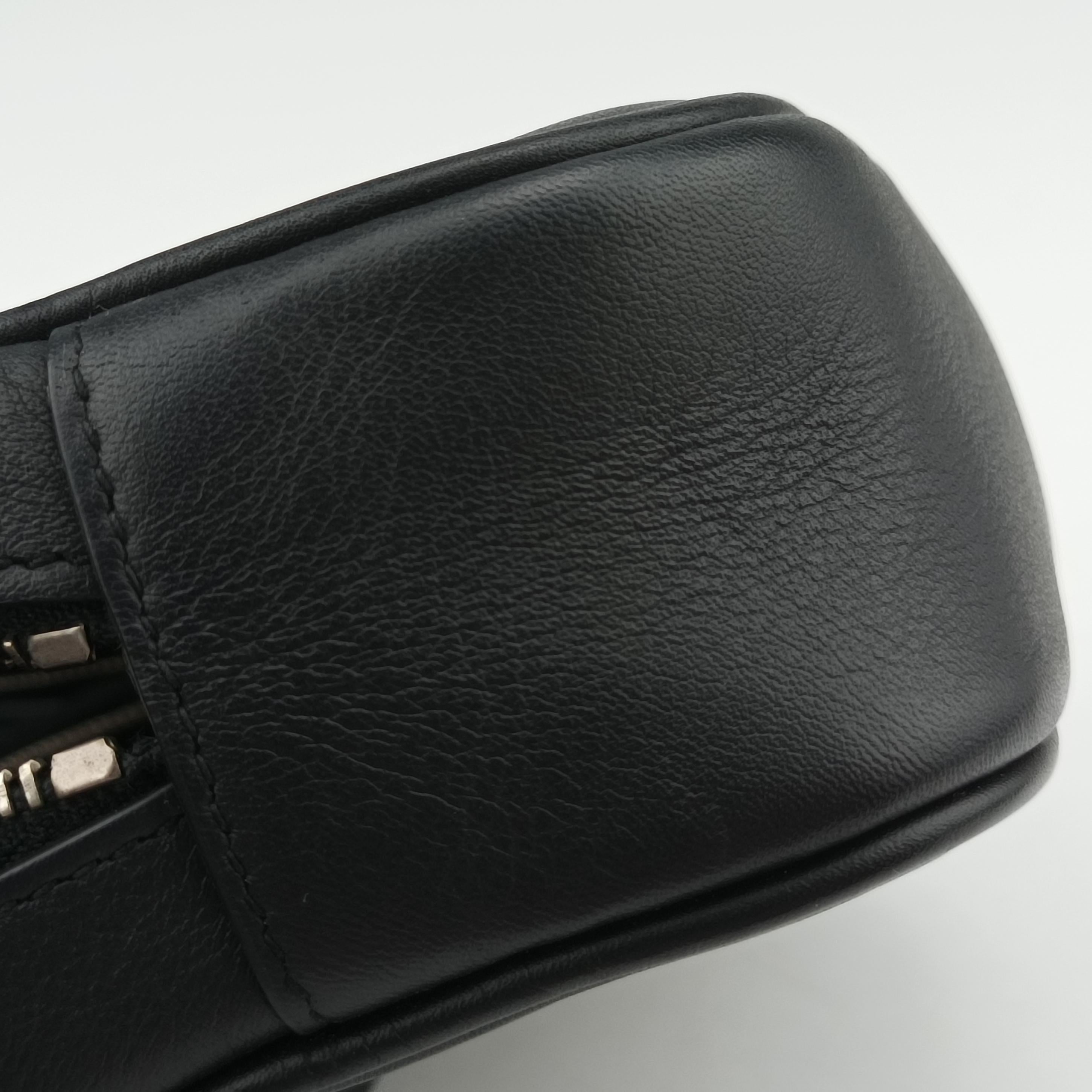 Pre-owned Yves Saint Laurent blogger bag Black×Multicolor Leather 457574 shoulderbag | stylenewstar