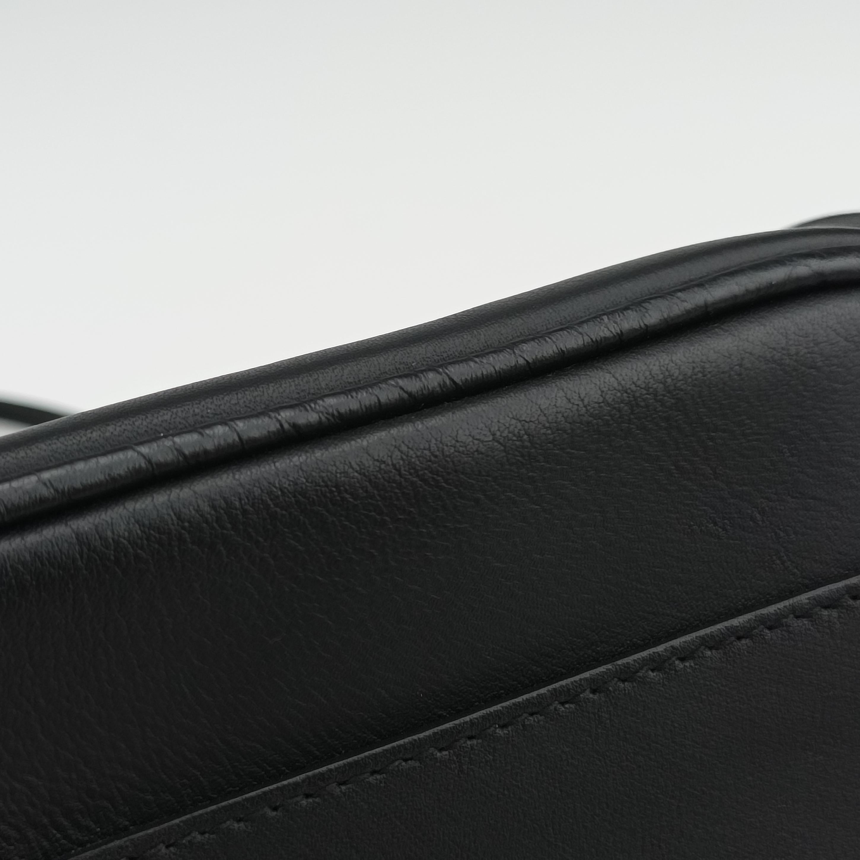Pre-owned Yves Saint Laurent blogger bag Black×Multicolor Leather 457574 shoulderbag | stylenewstar