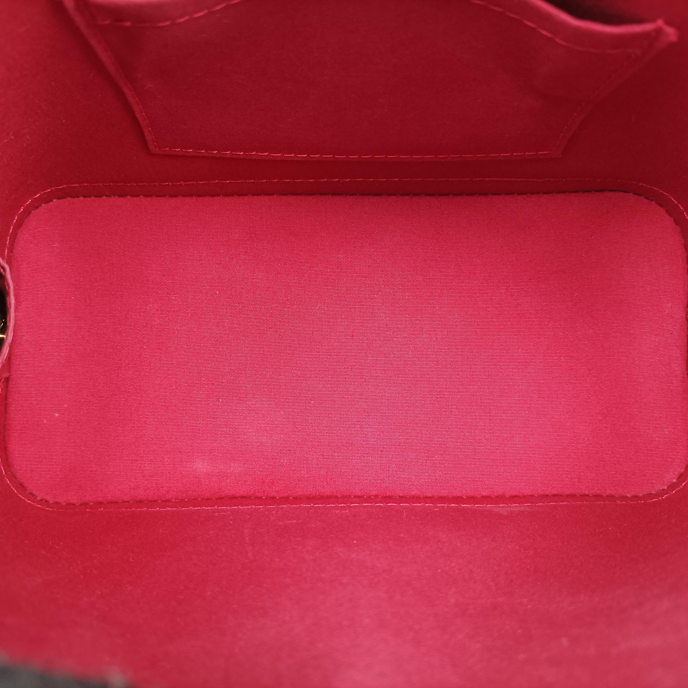 Pre-owned Louis Vuitton Alma BB pomme d'amour Vernis M91606 shoulderbag | stylenewstar