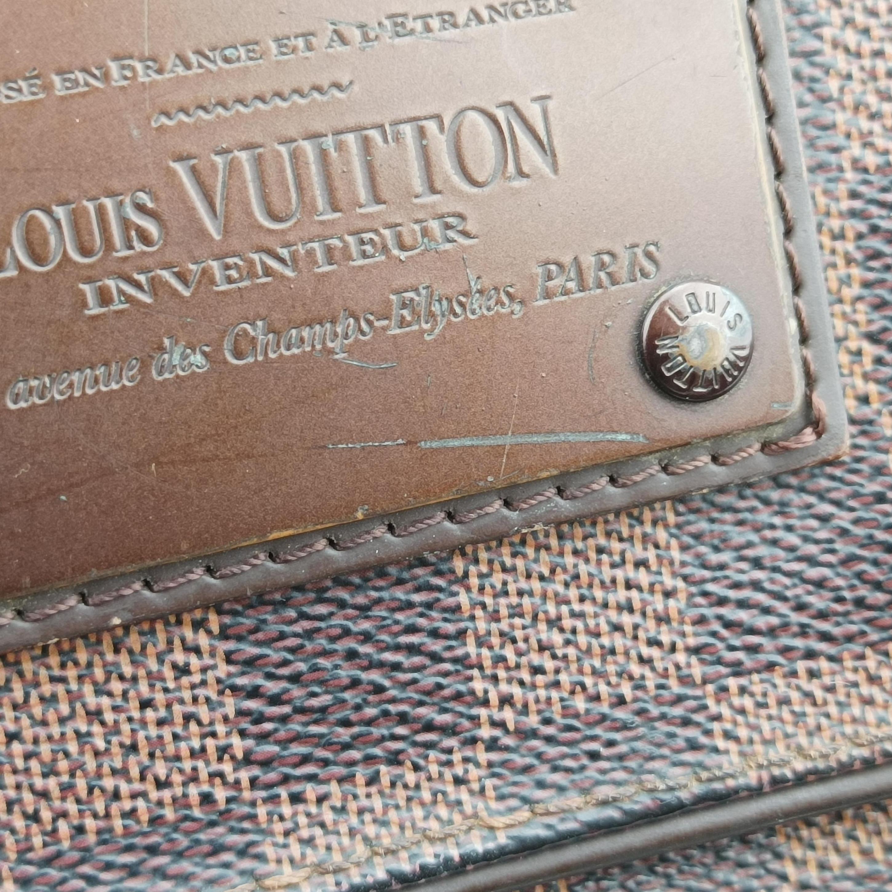 Pre-owned Louis Vuitton BROOKLYN PM EBENE Damier Canvas N51210 shoulderbag | stylenewstar