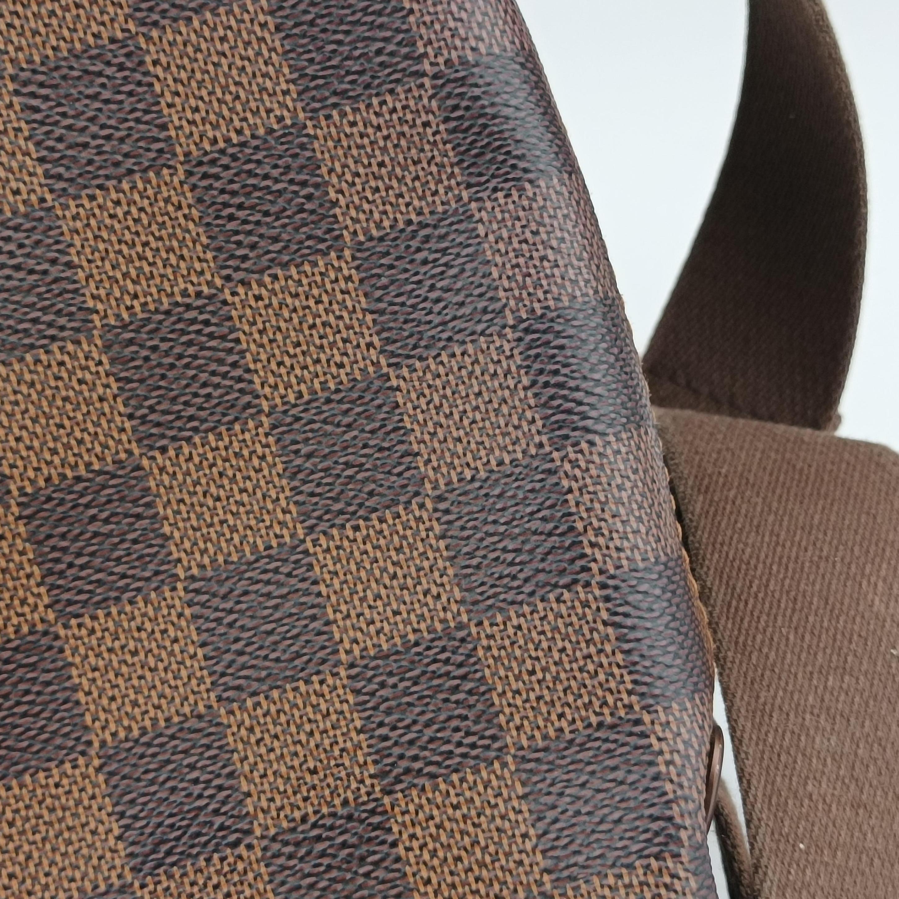 Pre-owned Louis Vuitton BROOKLYN PM EBENE Damier Canvas N51210 shoulderbag | stylenewstar
