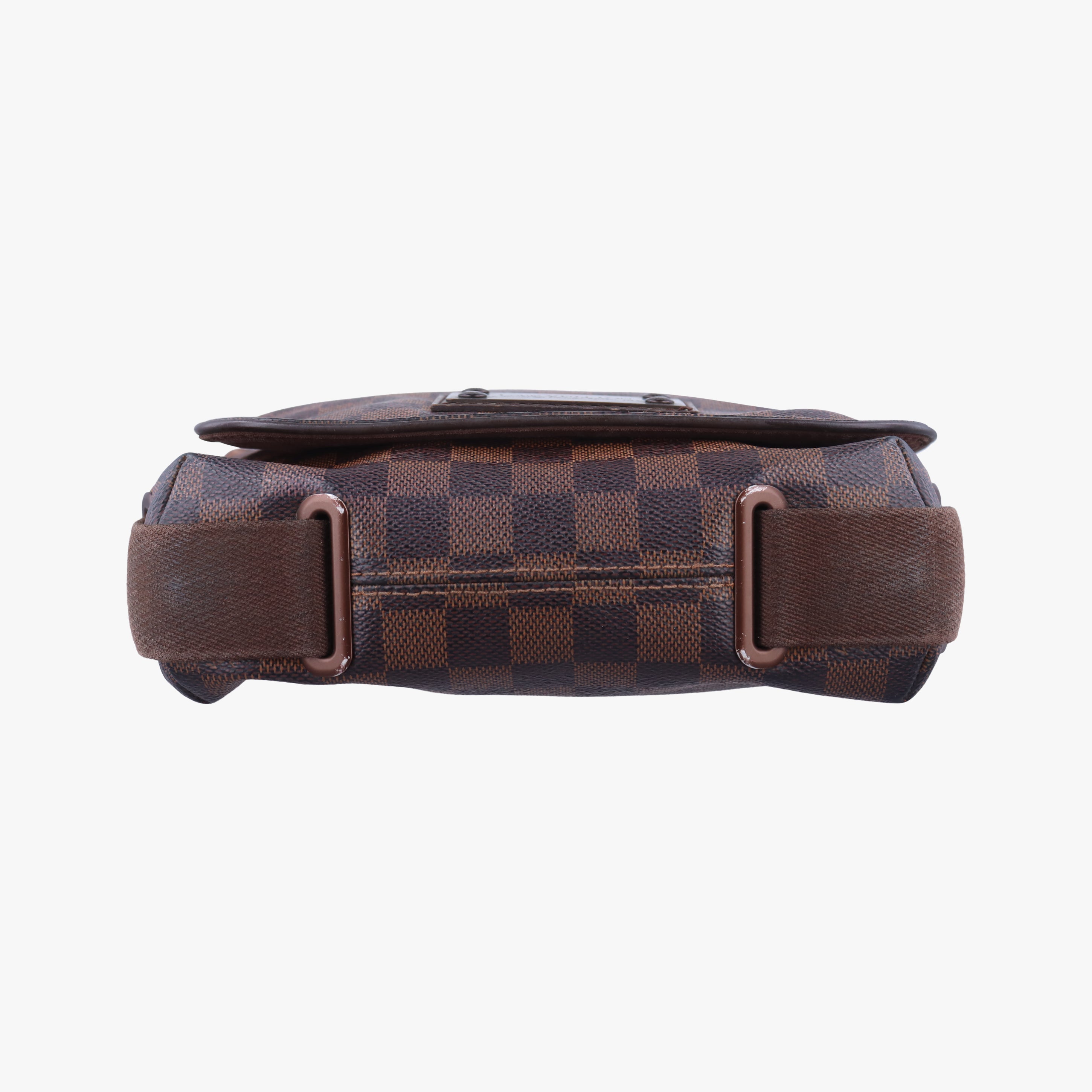 Pre-owned Louis Vuitton BROOKLYN PM EBENE Damier Canvas N51210 shoulderbag | stylenewstar