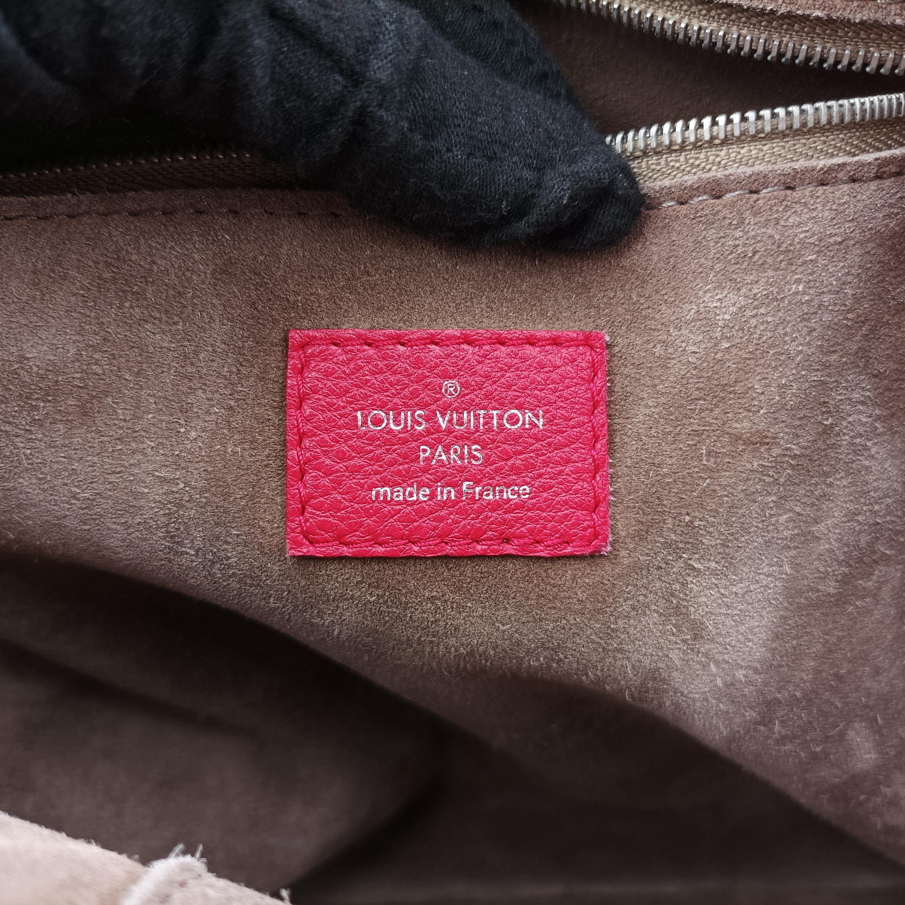 Secondhand Louis Vuitton Lockit PM FRAMBOISE Leather M94595 shoulderbag | stylenewstar