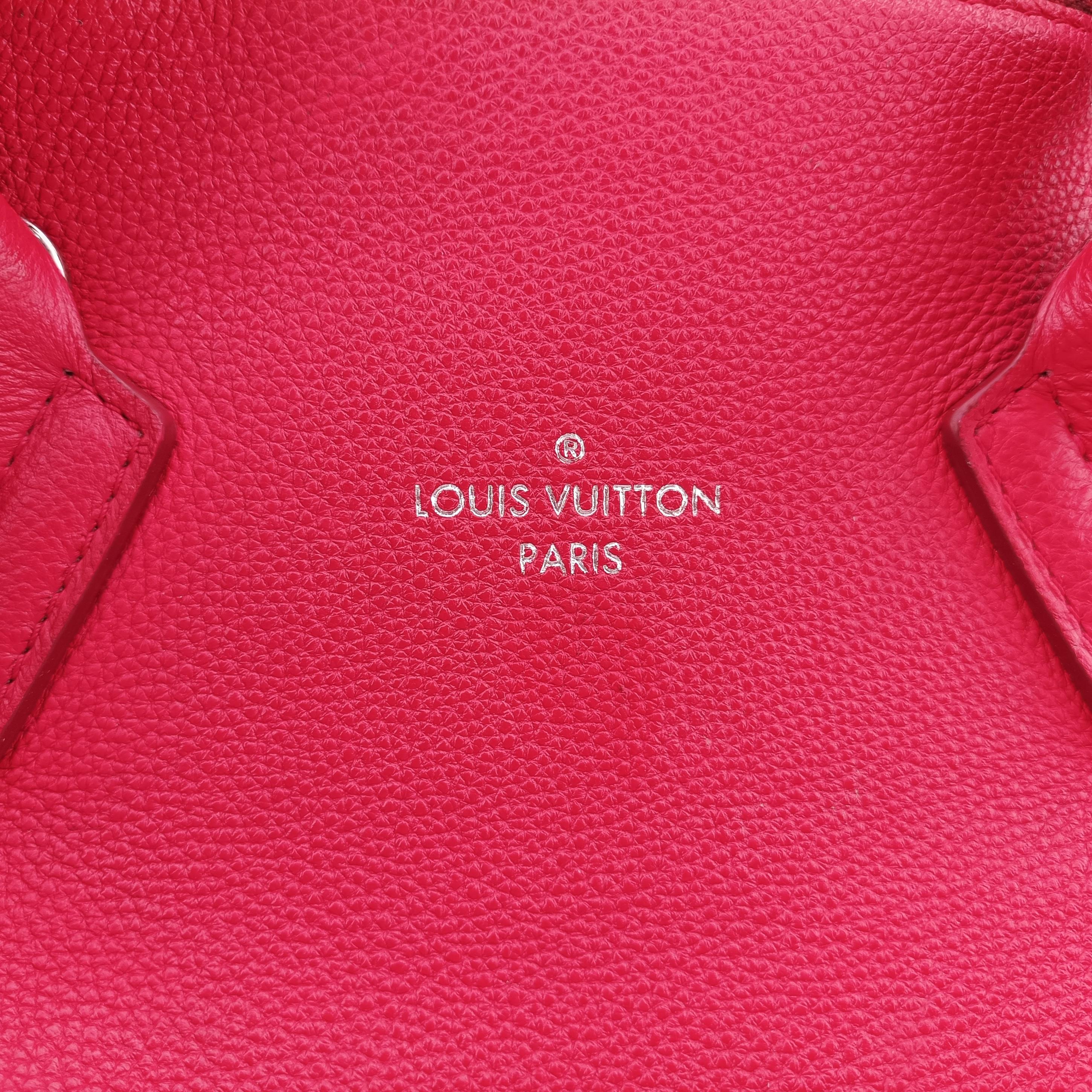 Secondhand Louis Vuitton Lockit PM FRAMBOISE Leather M94595 shoulderbag | stylenewstar
