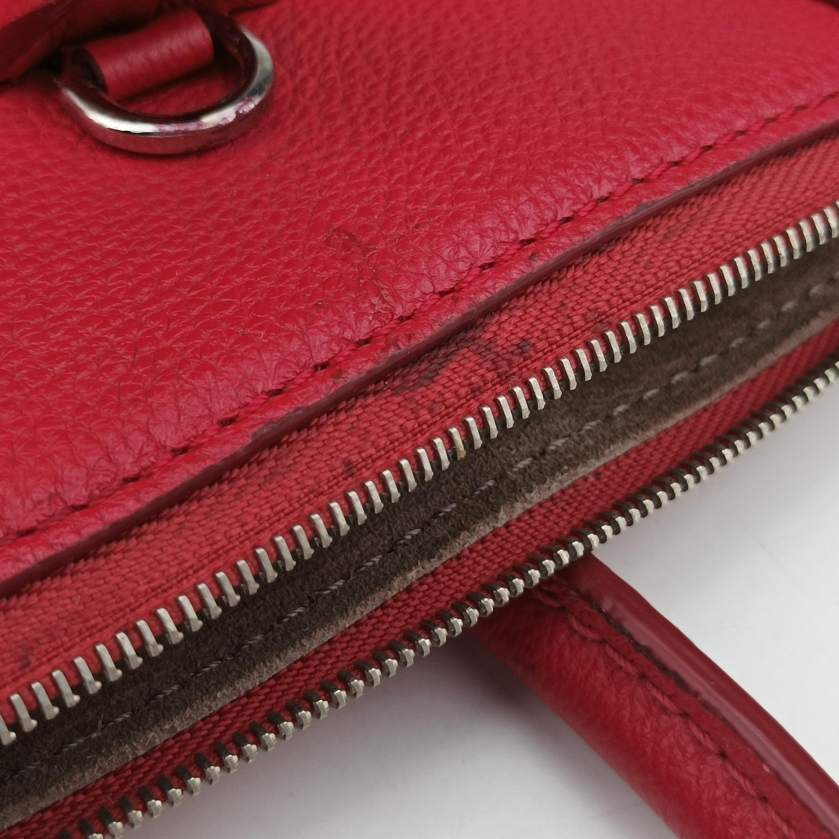 Secondhand Louis Vuitton Lockit PM FRAMBOISE Leather M94595 shoulderbag | stylenewstar