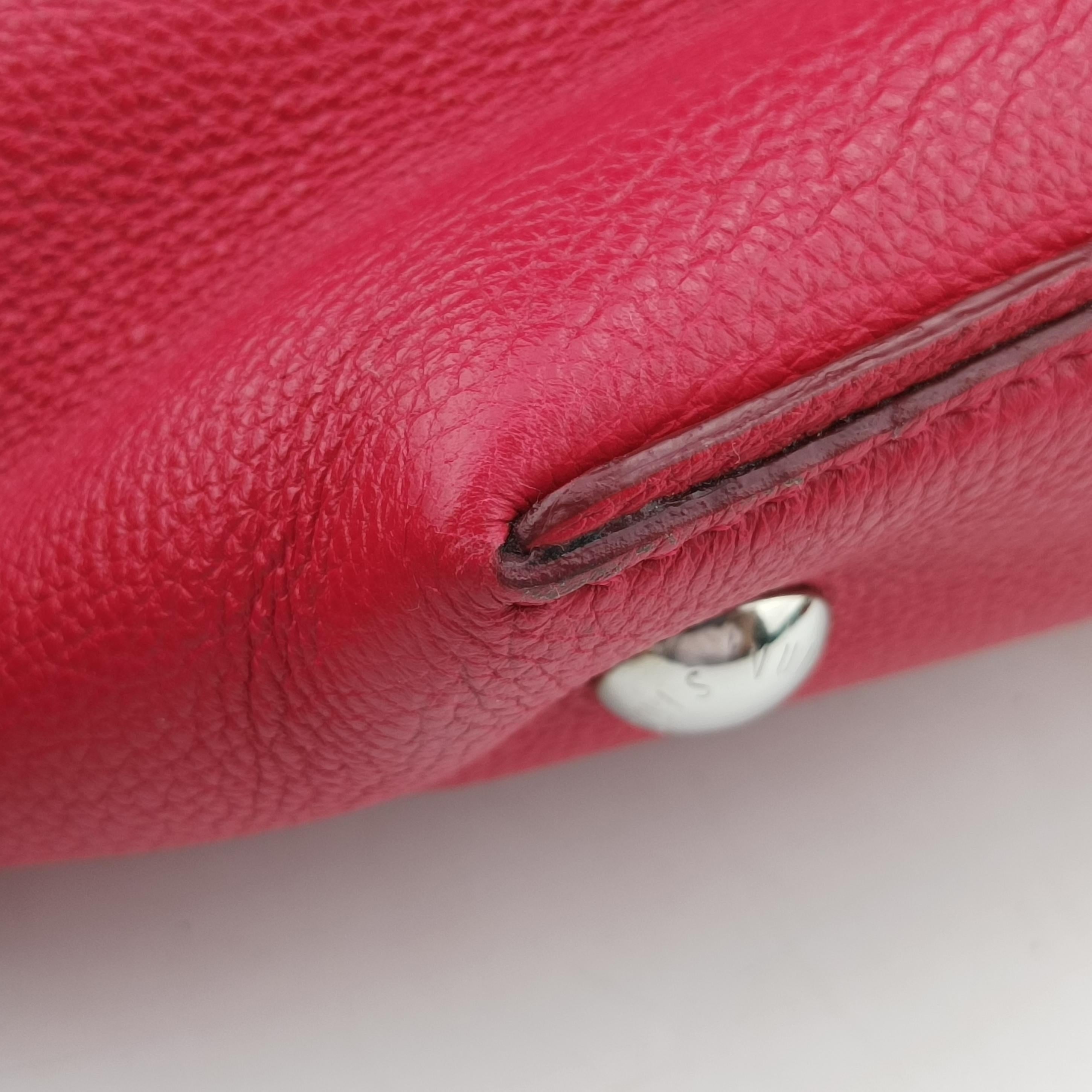 Secondhand Louis Vuitton Lockit PM FRAMBOISE Leather M94595 shoulderbag | stylenewstar