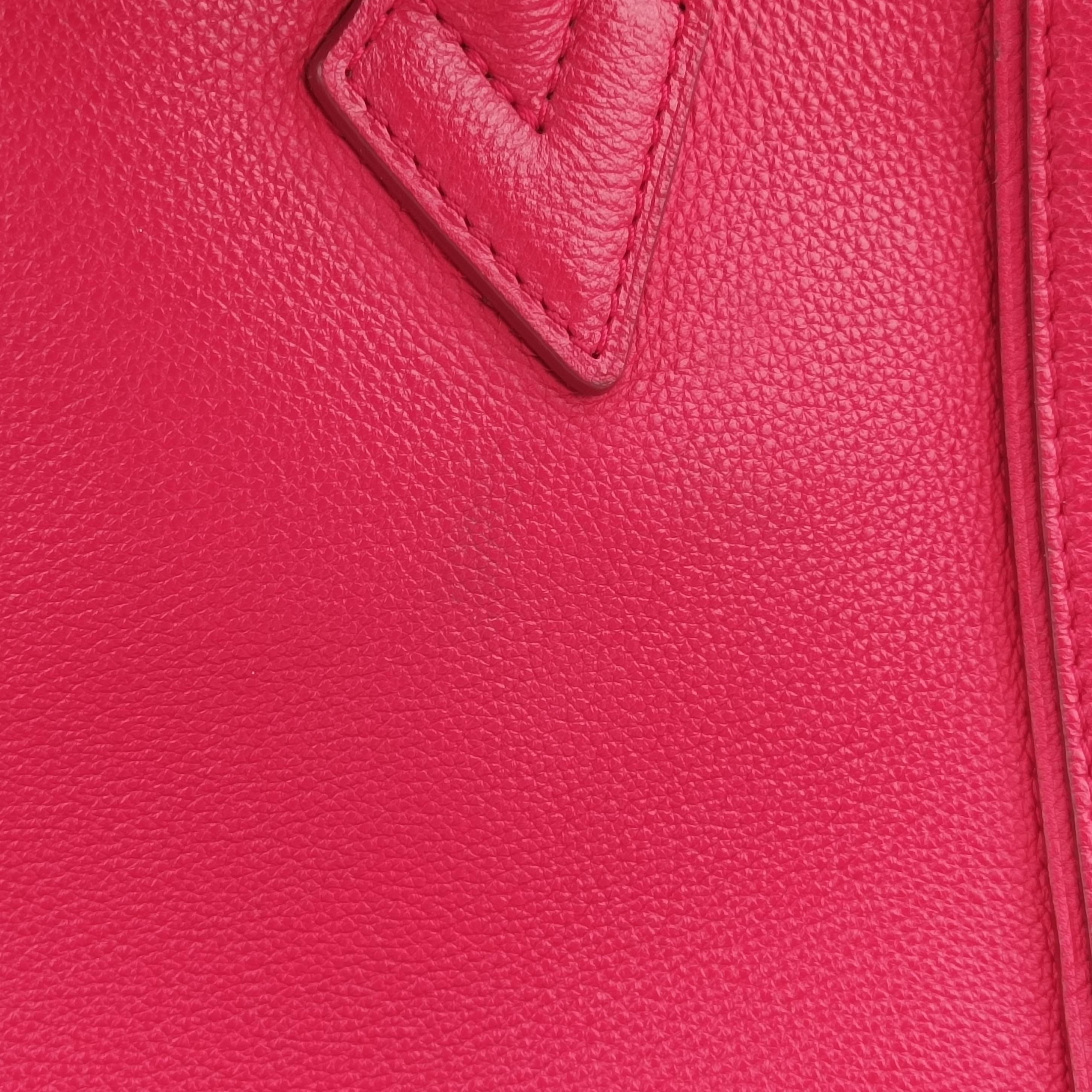 Secondhand Louis Vuitton Lockit PM FRAMBOISE Leather M94595 shoulderbag | stylenewstar