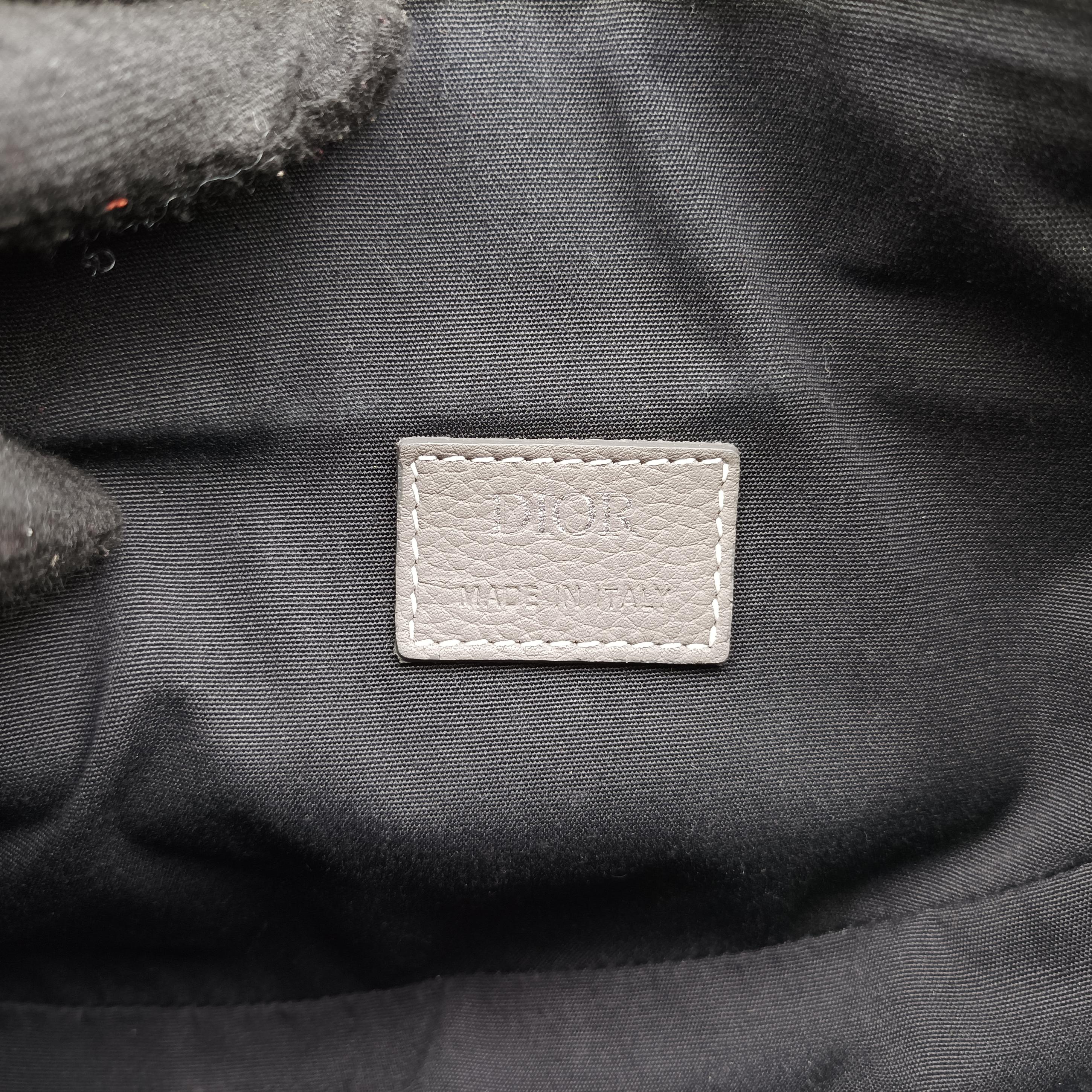 Vintage Christian Dior Saddle Grey Leather  bum bag/waist bag | stylenewstar
