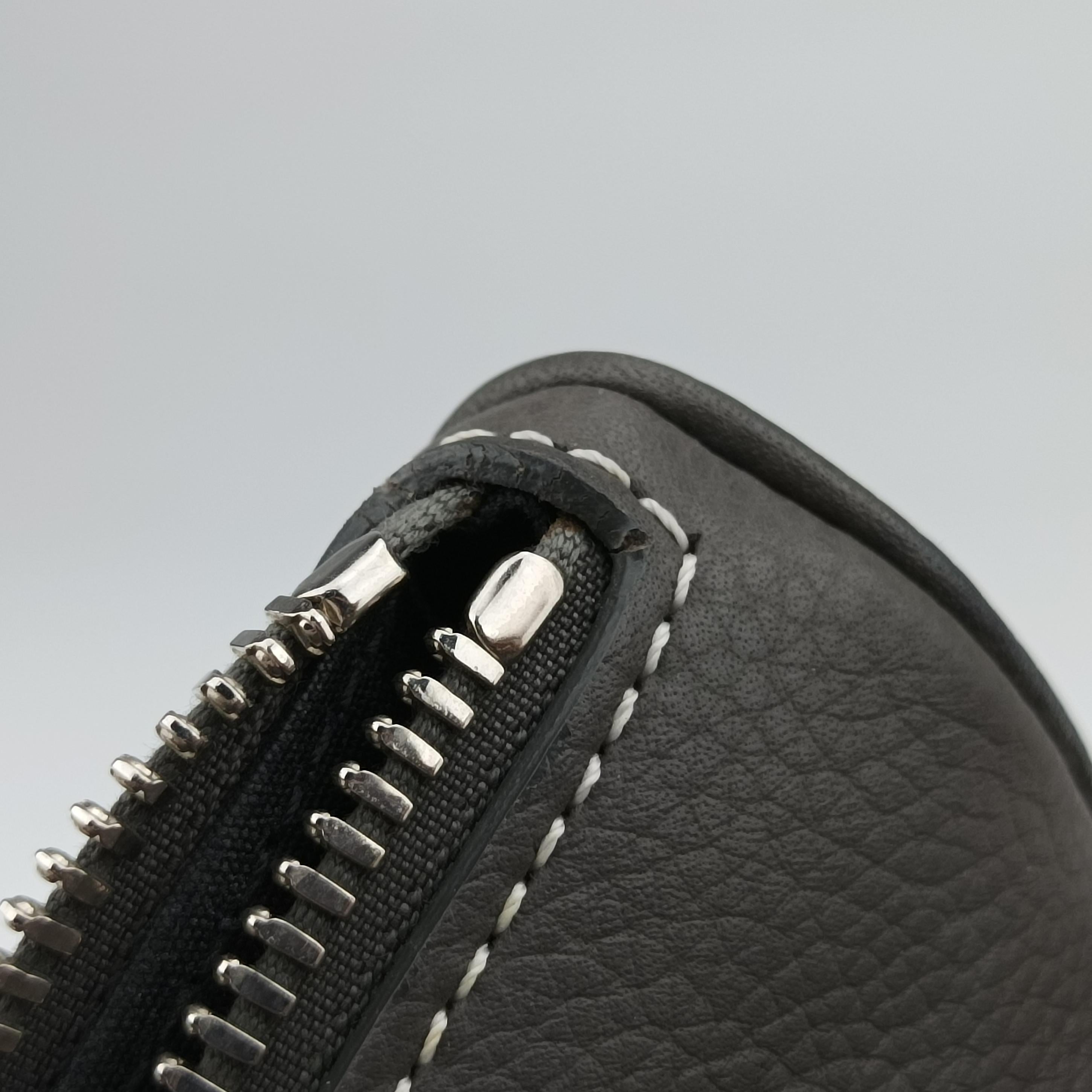 Vintage Christian Dior Saddle Grey Leather  bum bag/waist bag | stylenewstar