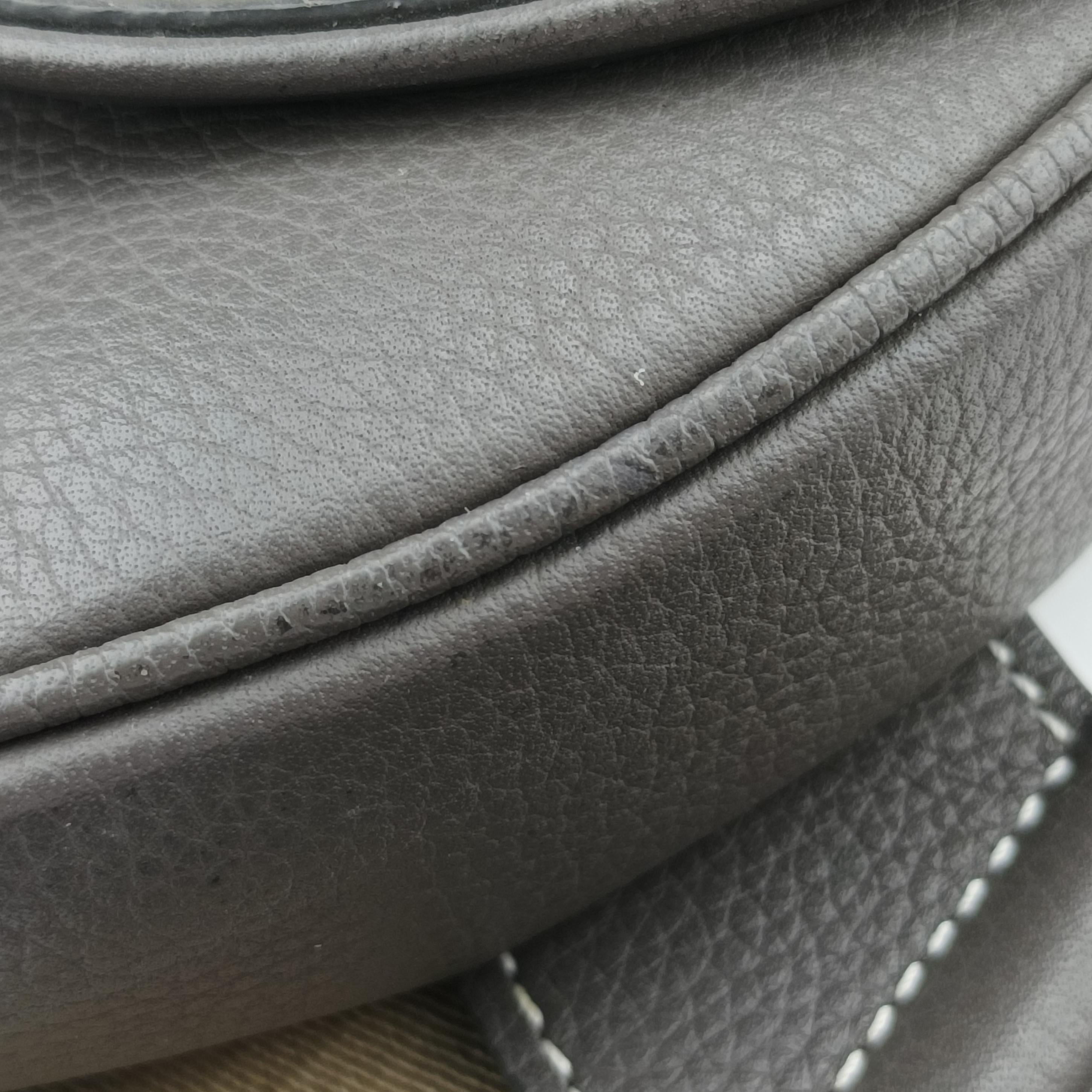 Vintage Christian Dior Saddle Grey Leather  bum bag/waist bag | stylenewstar