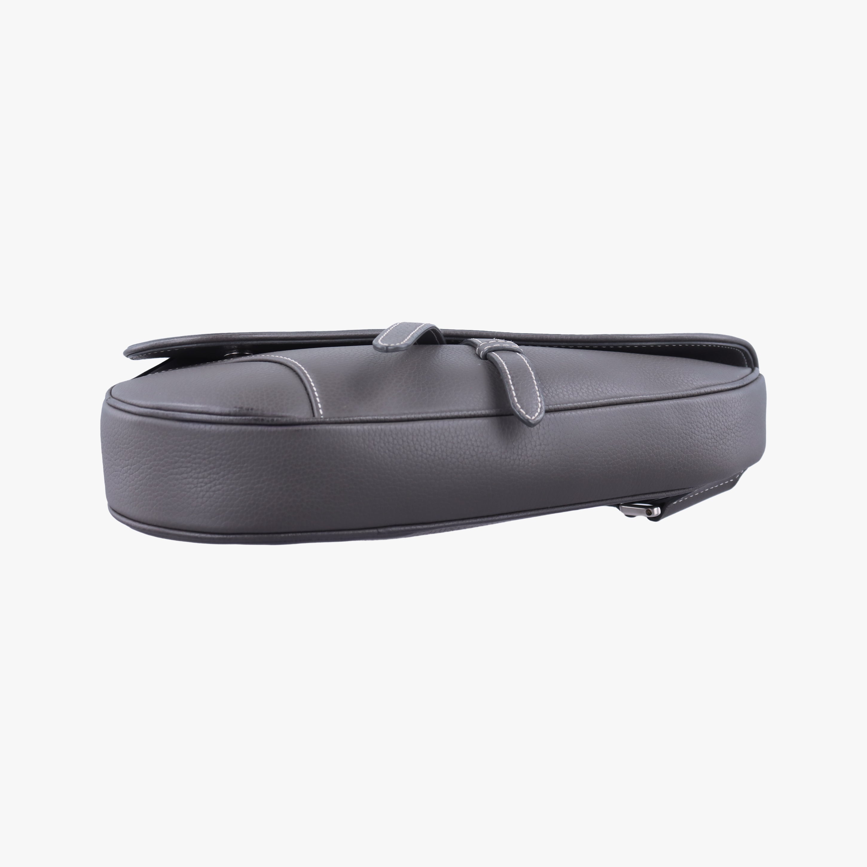 Vintage Christian Dior Saddle Grey Leather  bum bag/waist bag | stylenewstar