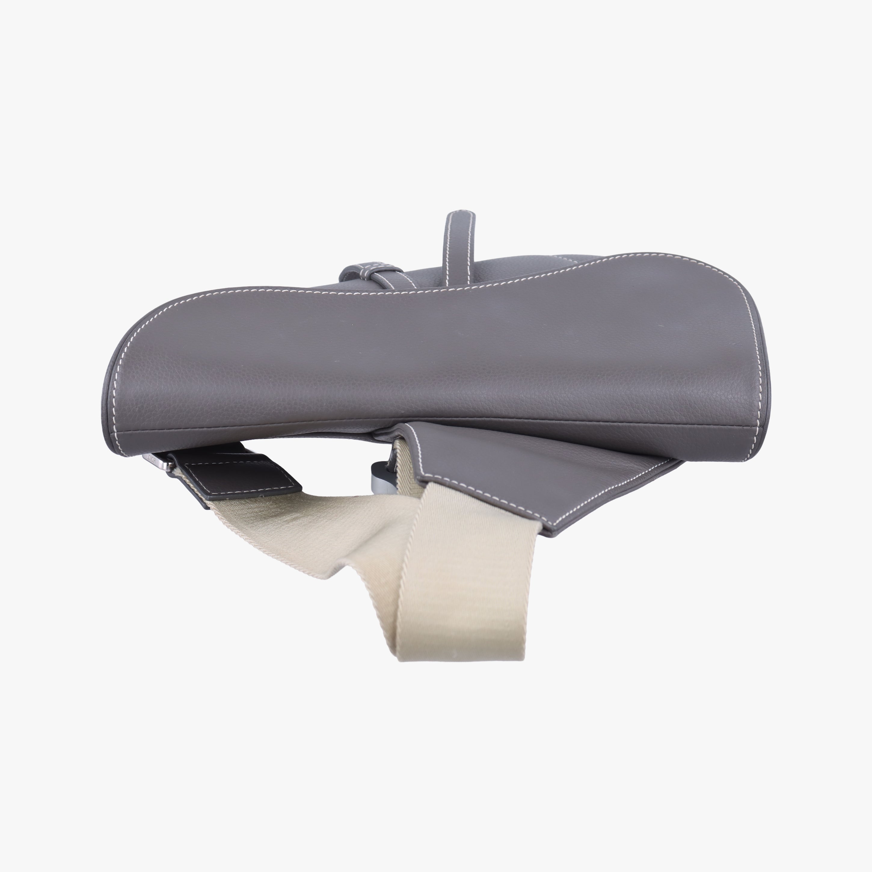 Vintage Christian Dior Saddle Grey Leather  bum bag/waist bag | stylenewstar