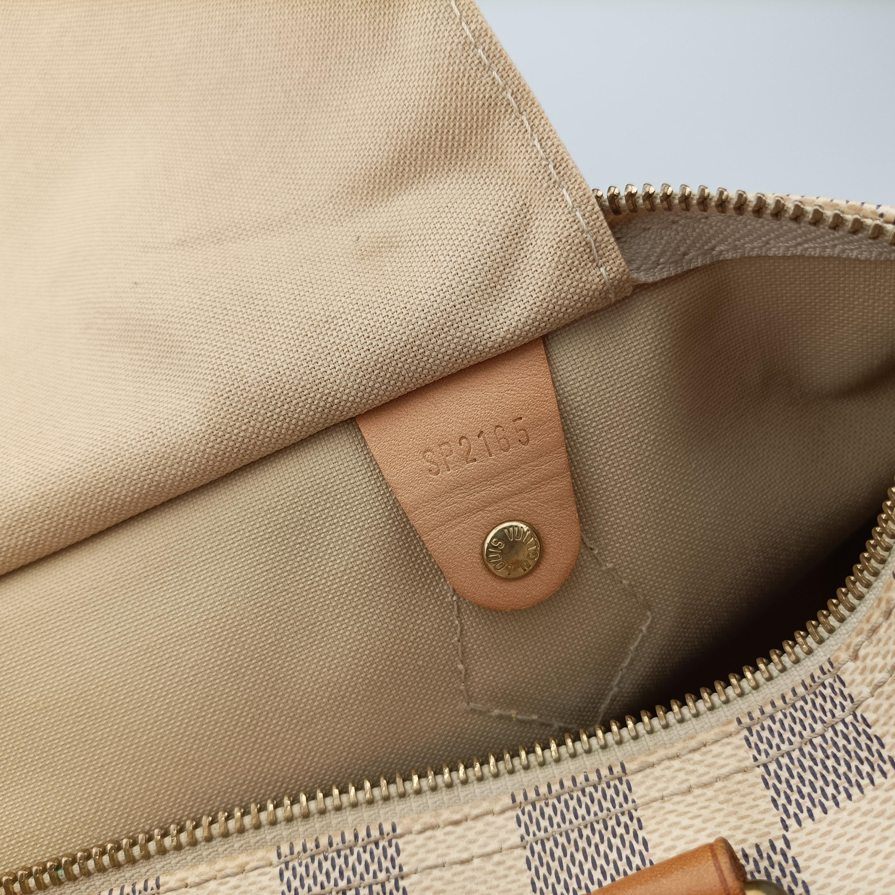 Pre-owned Louis Vuitton Speedy 30 AZUR Damier Canvas N41533 handbag | stylenewstar