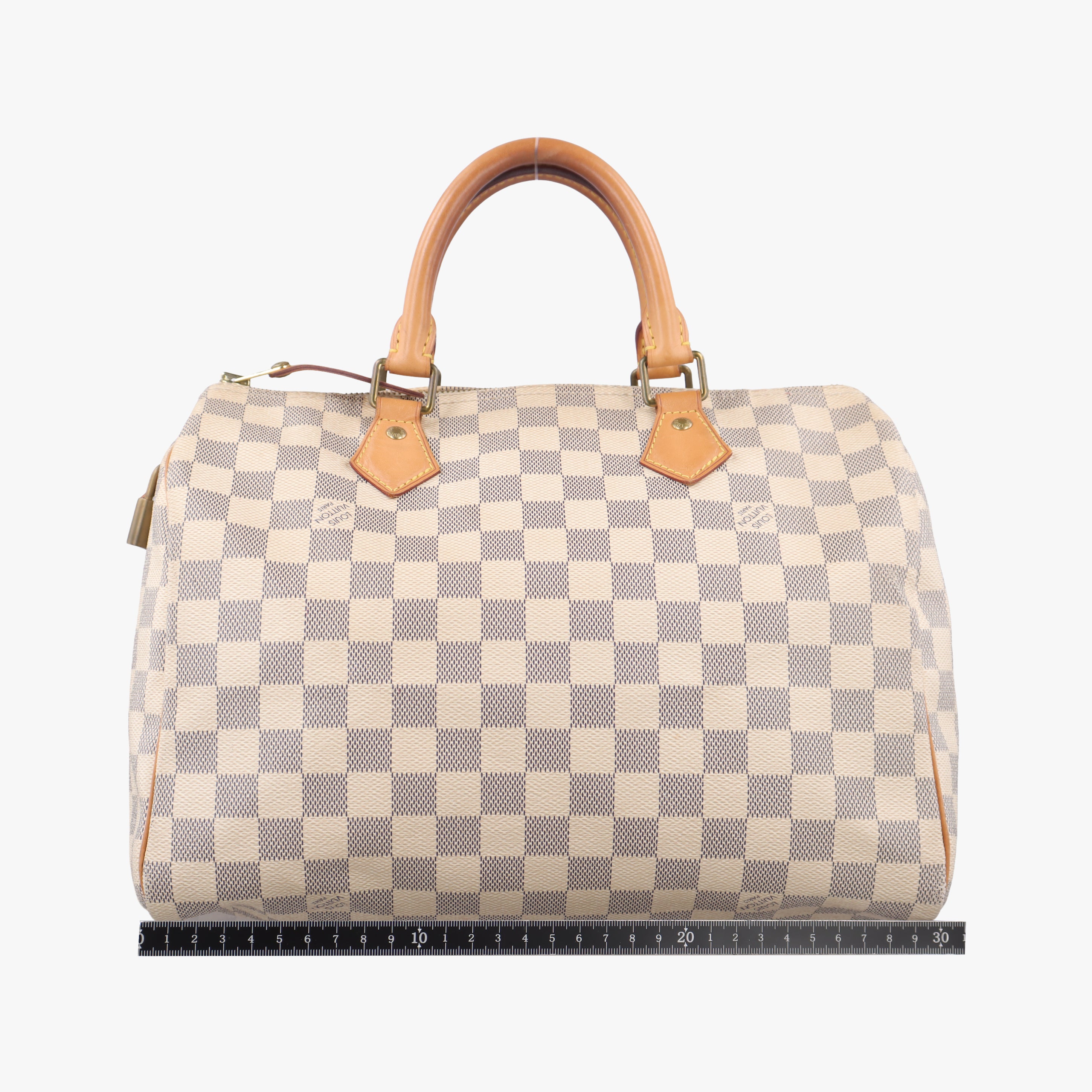 Pre-owned Louis Vuitton Speedy 30 AZUR Damier Canvas N41533 handbag | stylenewstar