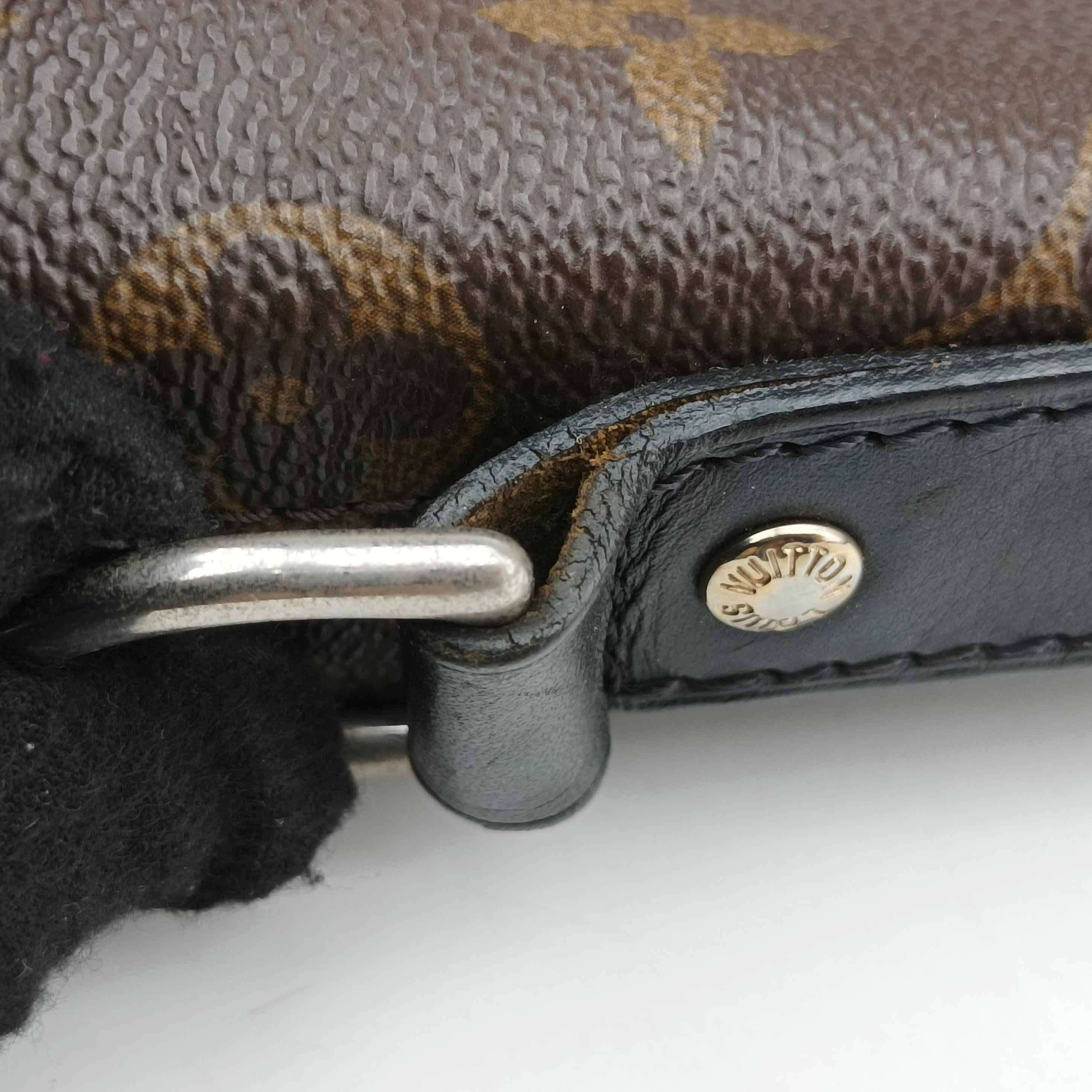 Vintage Louis Vuitton KITAN brown Monogram Canvas M40388 shoulderbag | stylenewstar
