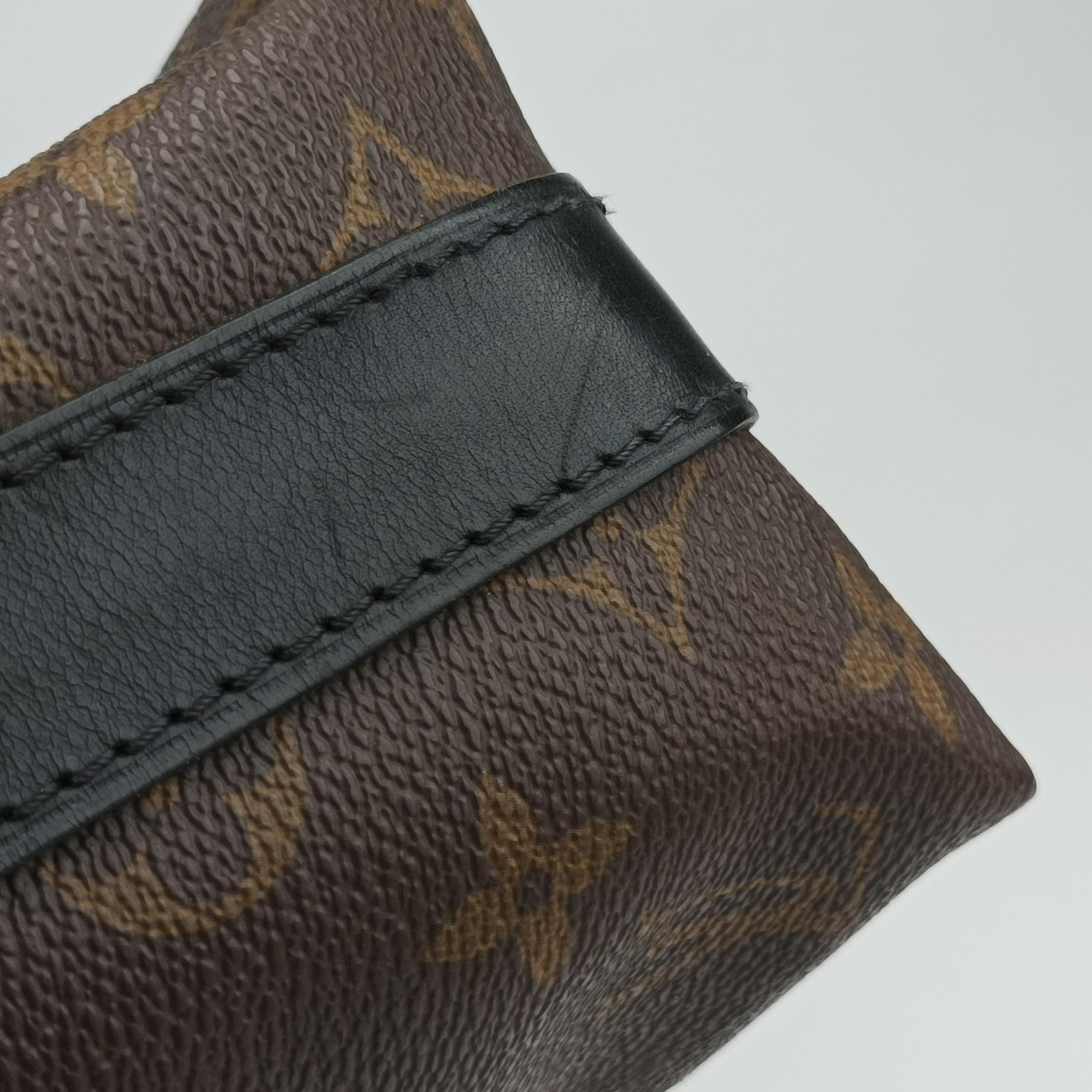Vintage Louis Vuitton KITAN brown Monogram Canvas M40388 shoulderbag | stylenewstar