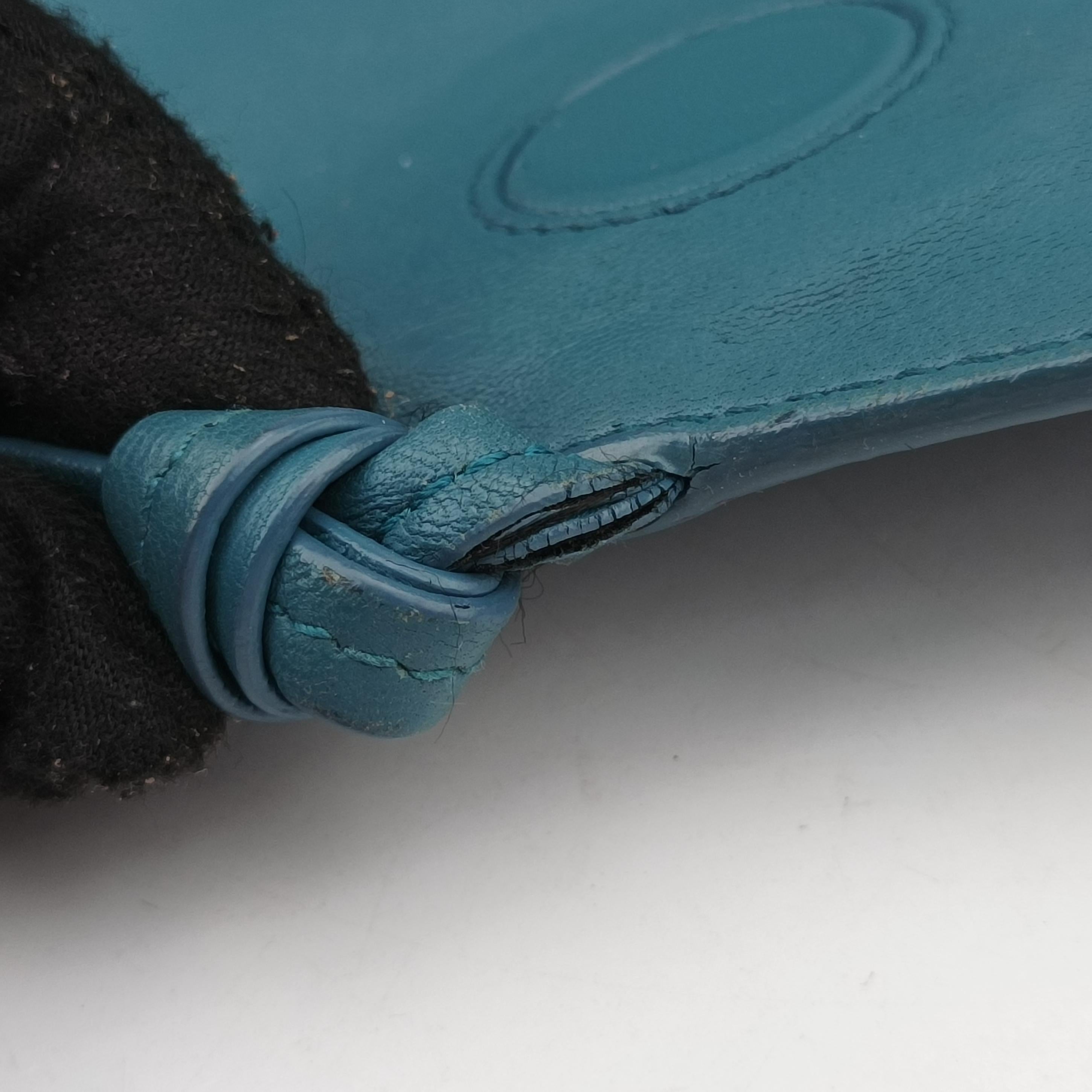 Vintage Bottega Veneta Intrecciato Blue lambskin  shoulderbag | stylenewstar
